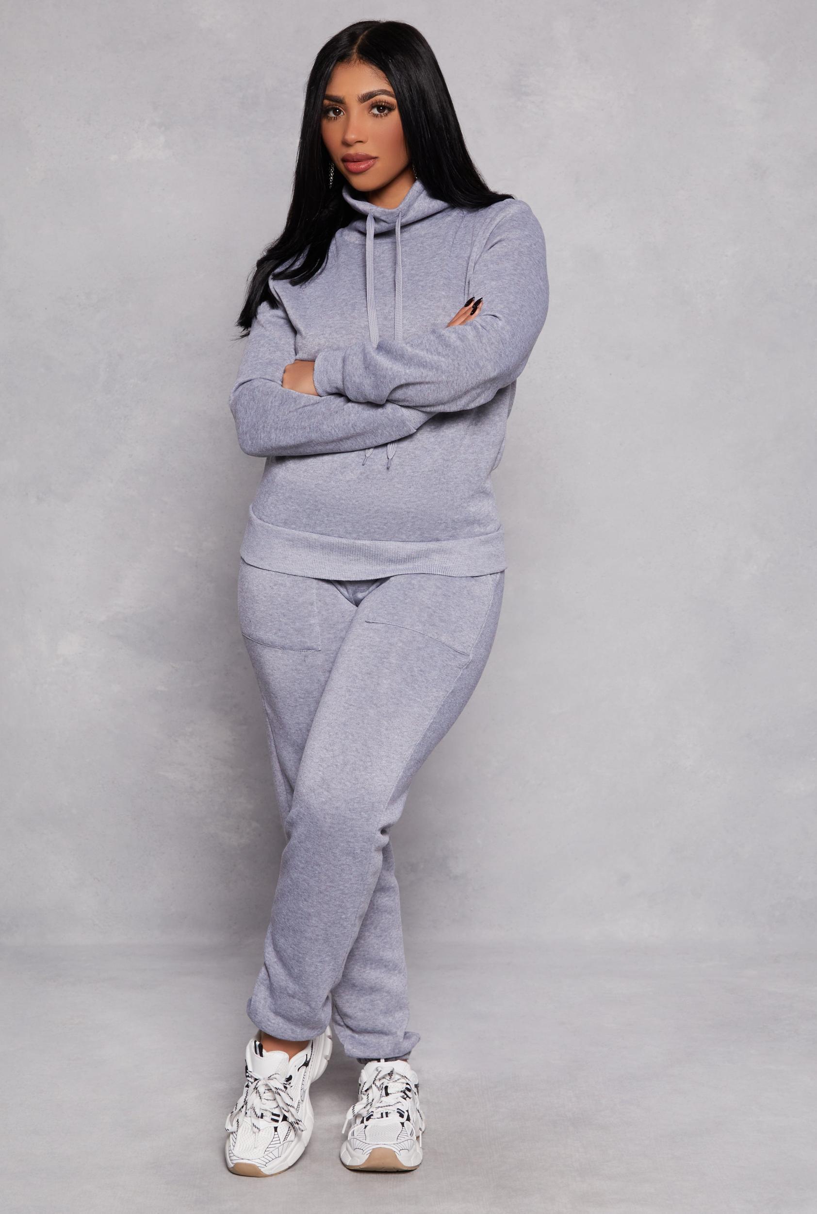 Womens Pocket Drawstring Sweatpants Product Image