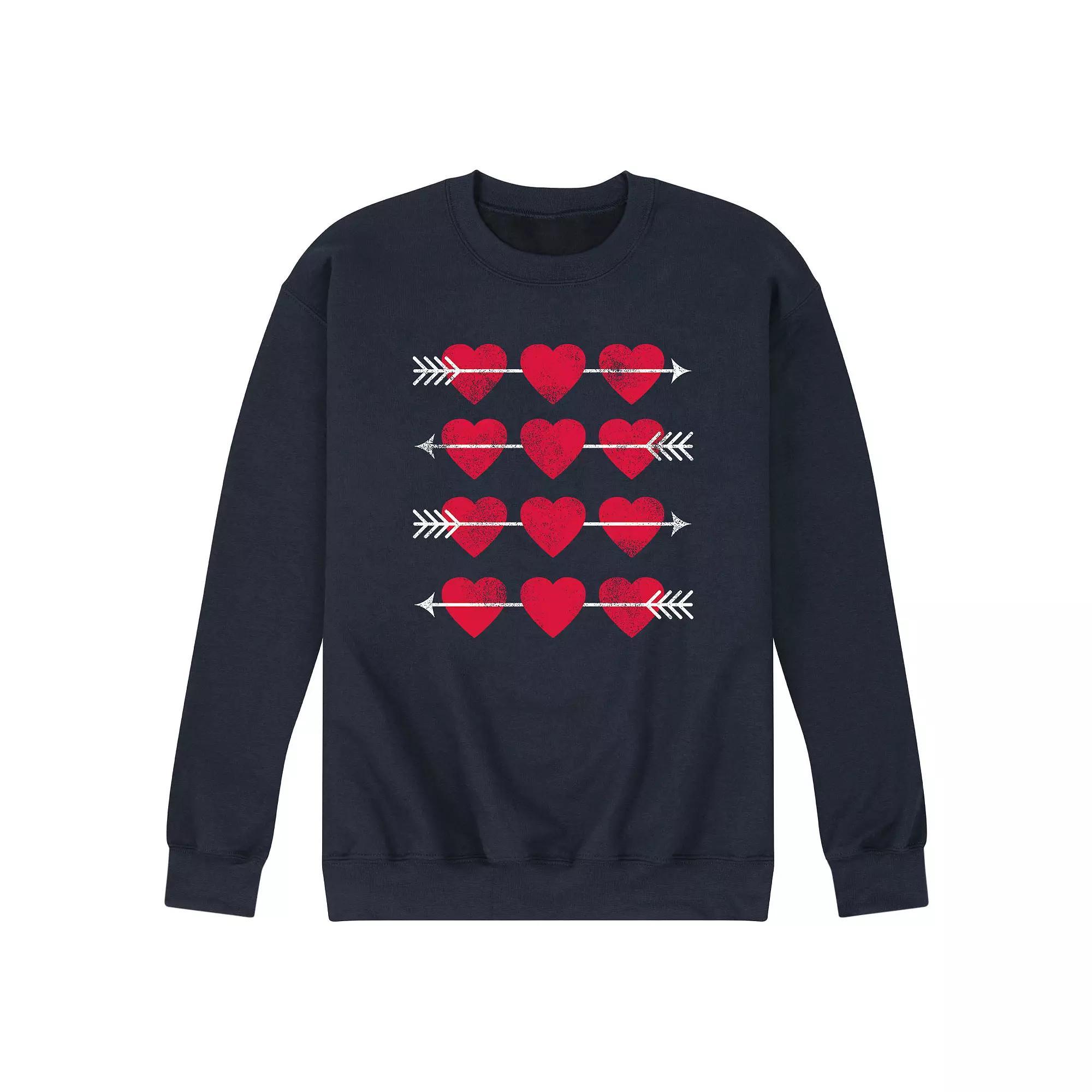 Mens SpongeBob SquarePants Tats On Pat Fleece Sweatshirt Blue Product Image