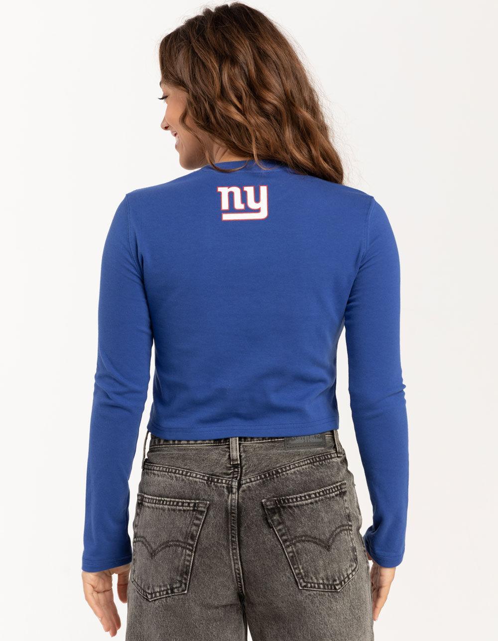 NFL New York Giants Womens Long Sleeve Baby Tee Product Image
