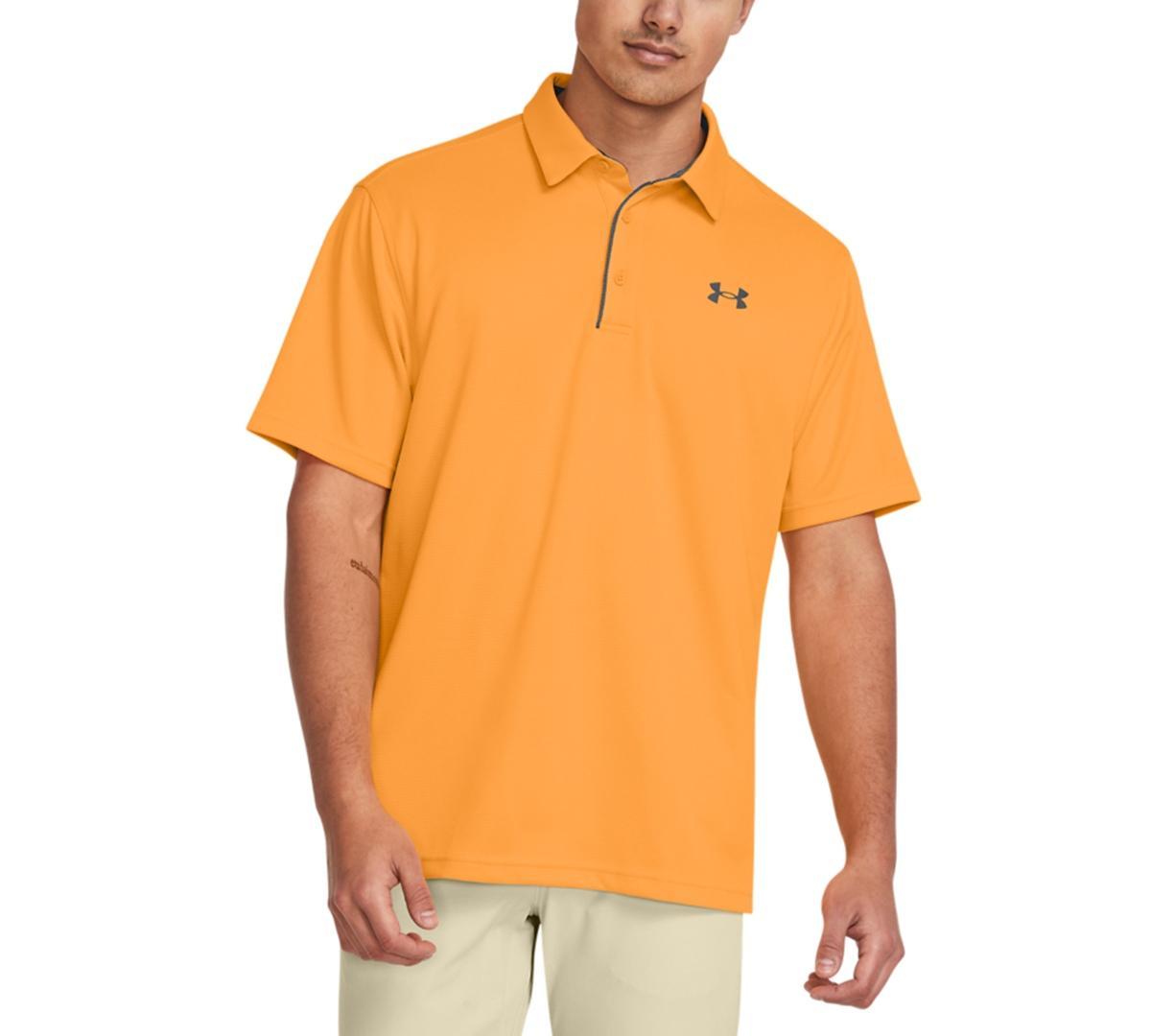 Men's Under Armour Tech Polo, Size: XXL, Multi Orange Product Image