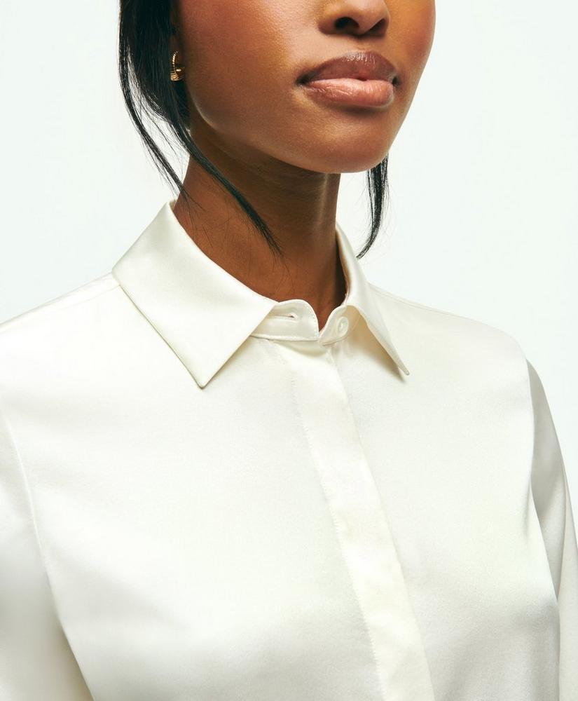 Stretch Silk Blouse Product Image