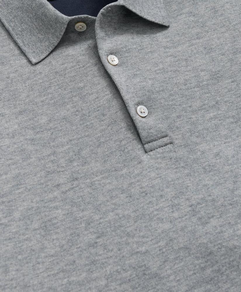 Luxe Polo Sweater In Cotton-Cashmere Product Image