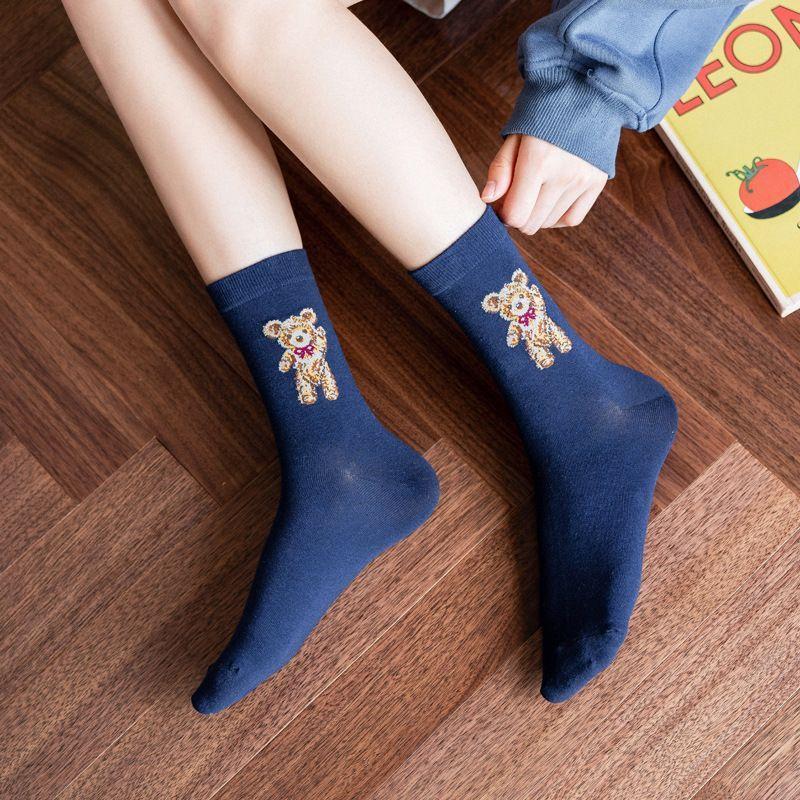Teddy Bear Socks Product Image