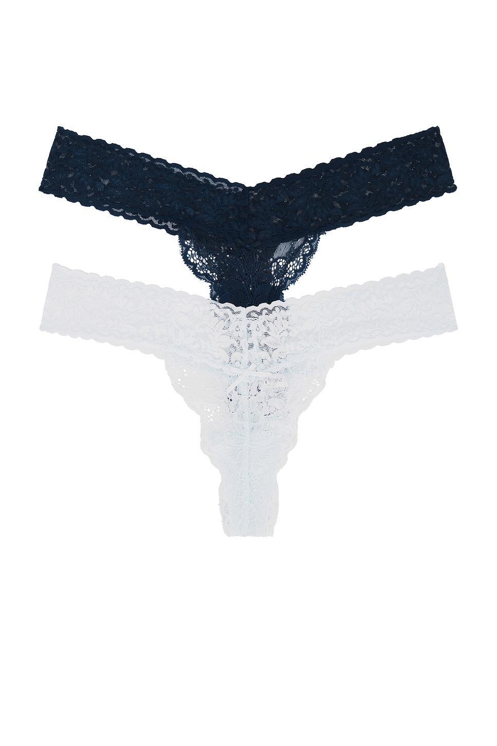 Violet Lace Thong 2 Pack Product Image