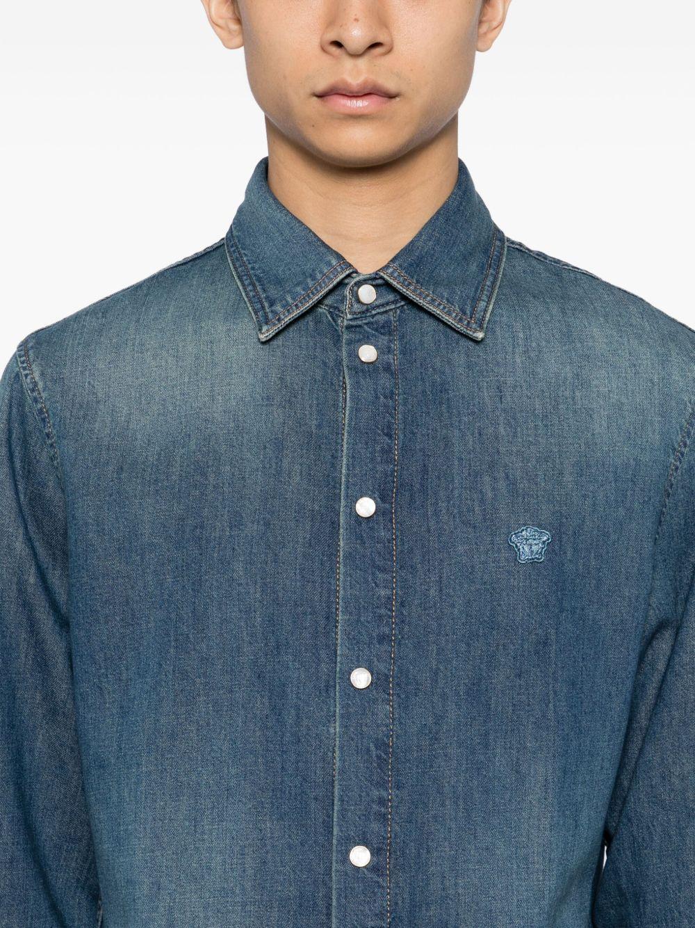 embroidered-logo shirt Product Image