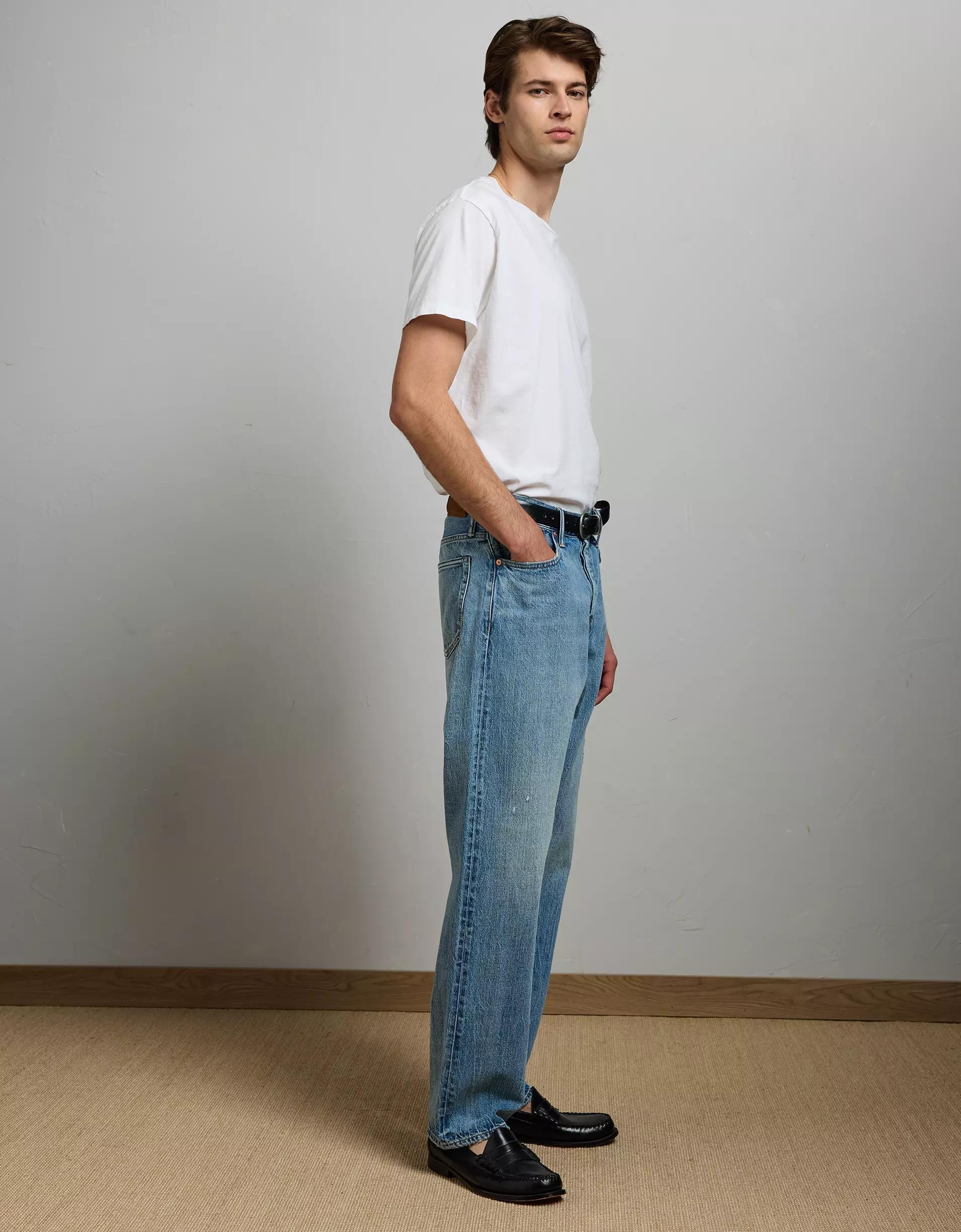 AE77 Premium Relaxed Jean Product Image