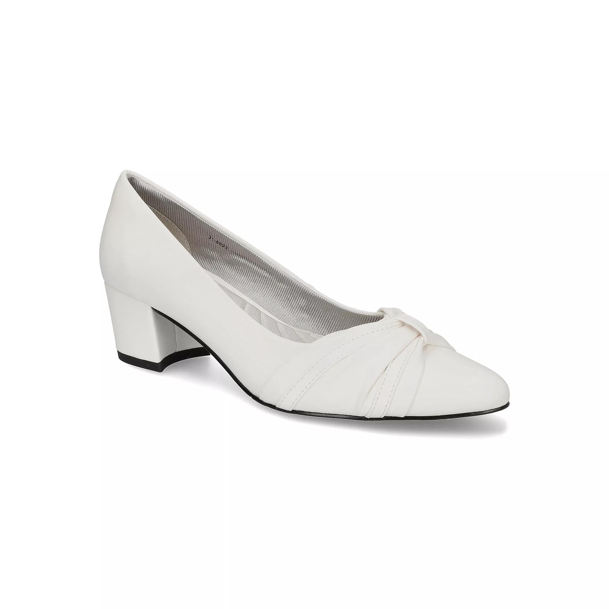Easy Street Millie Women's Slingback Pumps, Size: 7, White Product Image