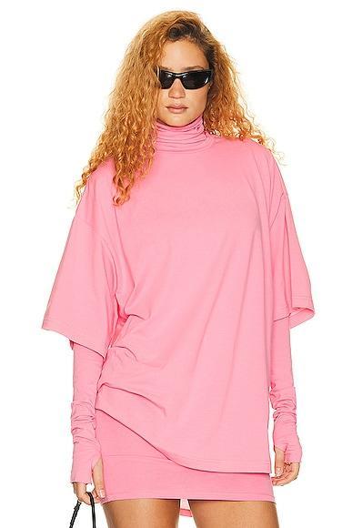Jersey Oversized Tee Helsa Product Image