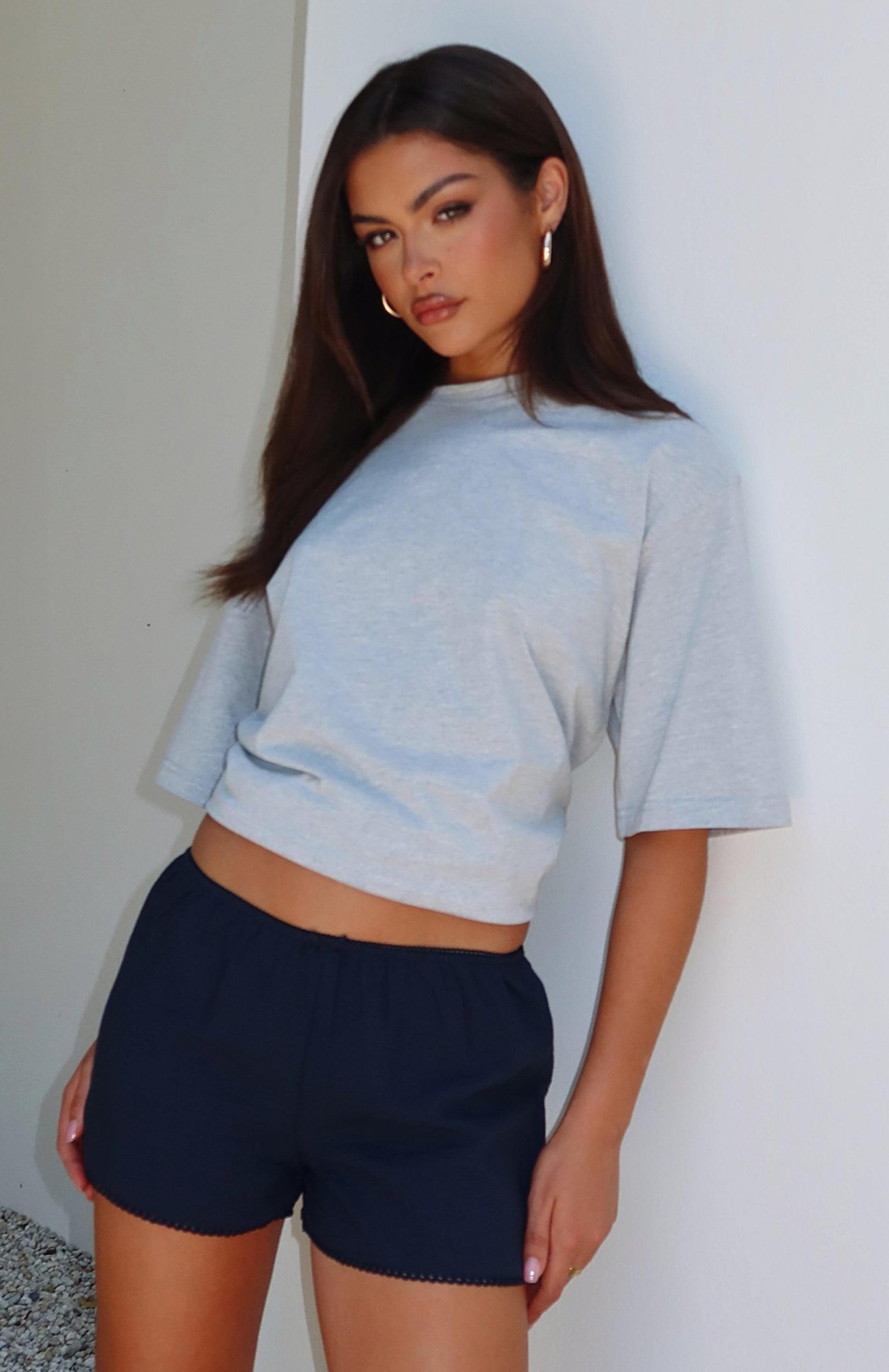 Summer Time Love Shorts Navy Product Image