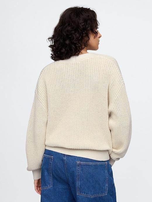 V-Neck Cardigan Product Image
