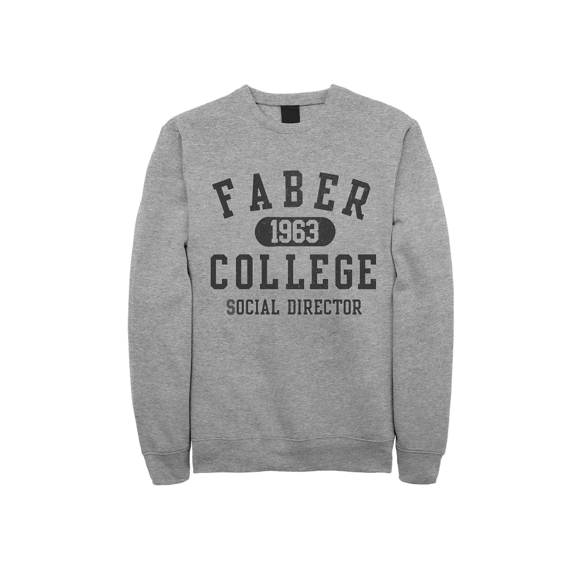 Mens Animal House Social Director Crew Pull Over Athletic Grey Product Image