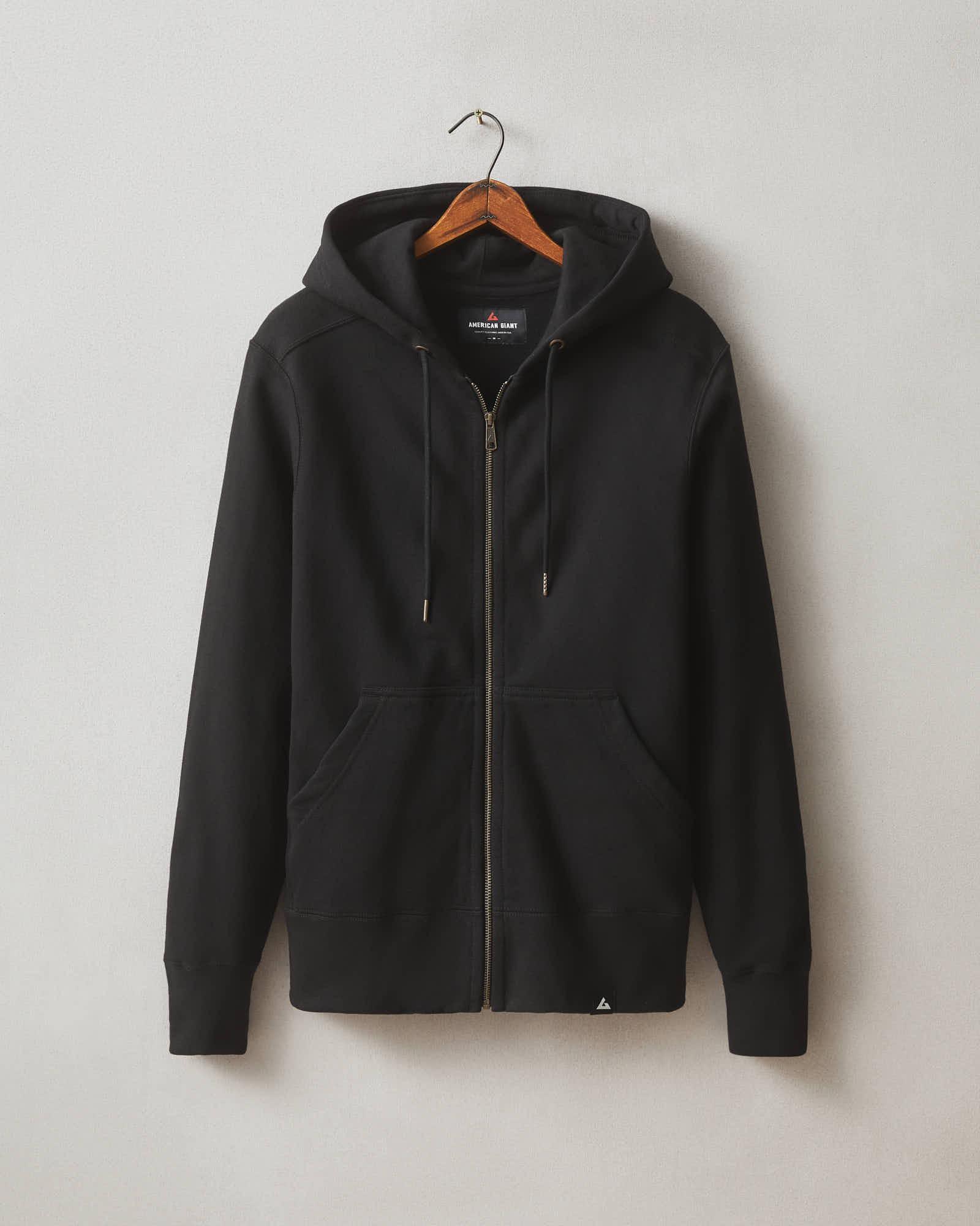 Men's Classic Full Zip - Black Male Product Image
