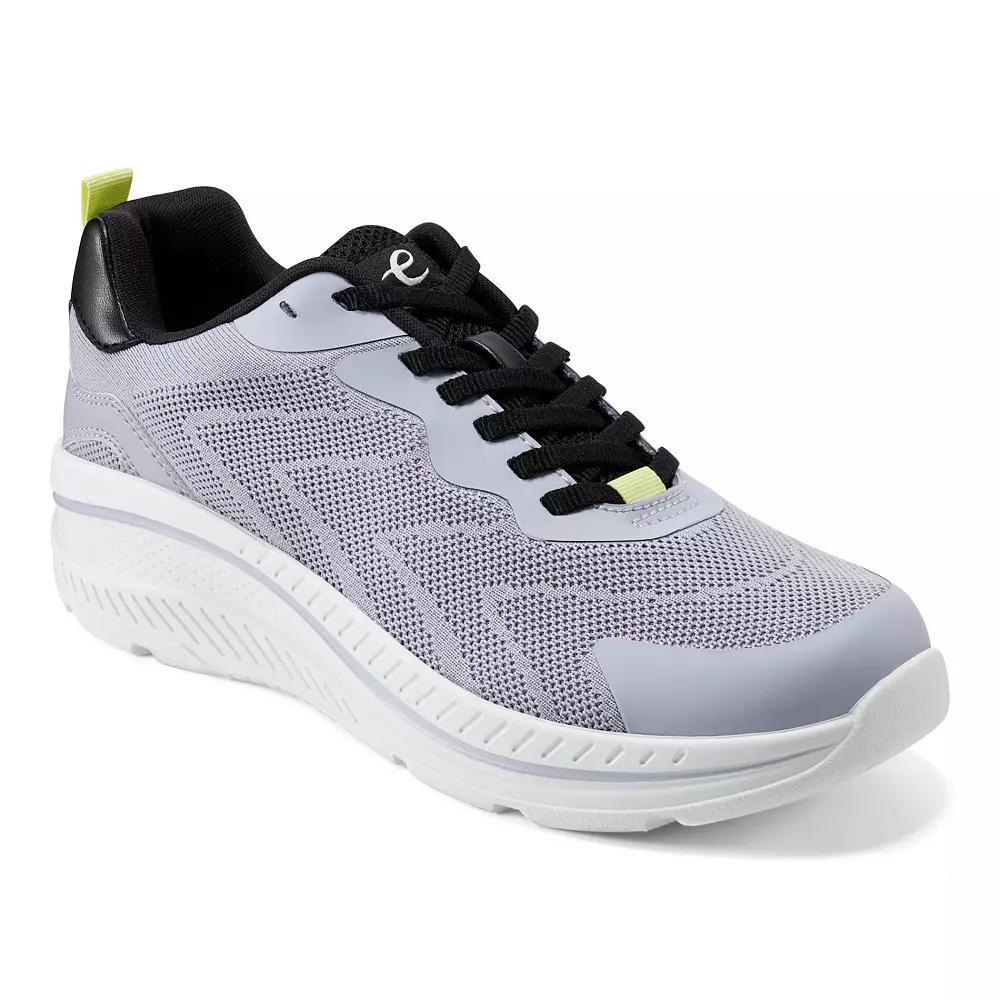 Easy Spirit Pollie Women's Lace-Up Sneakers, Size: 7.5, Light Blue Black Product Image