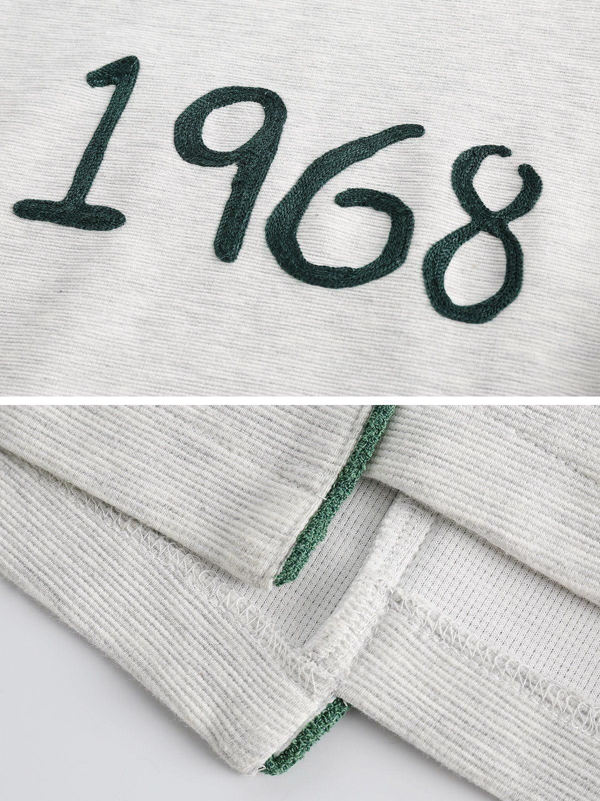 Aelfric Eden Embroidery Number Sweatshirt Product Image