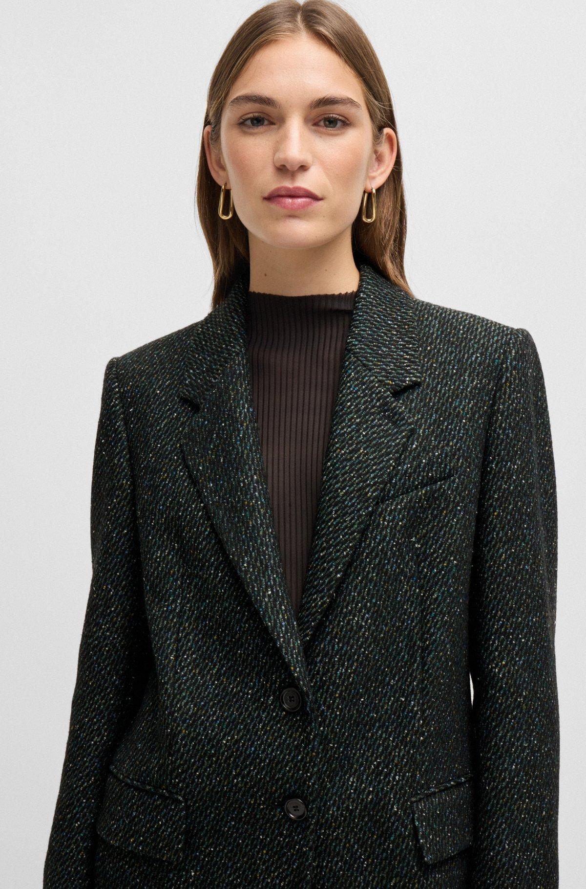 Formal coat with micro structure Product Image