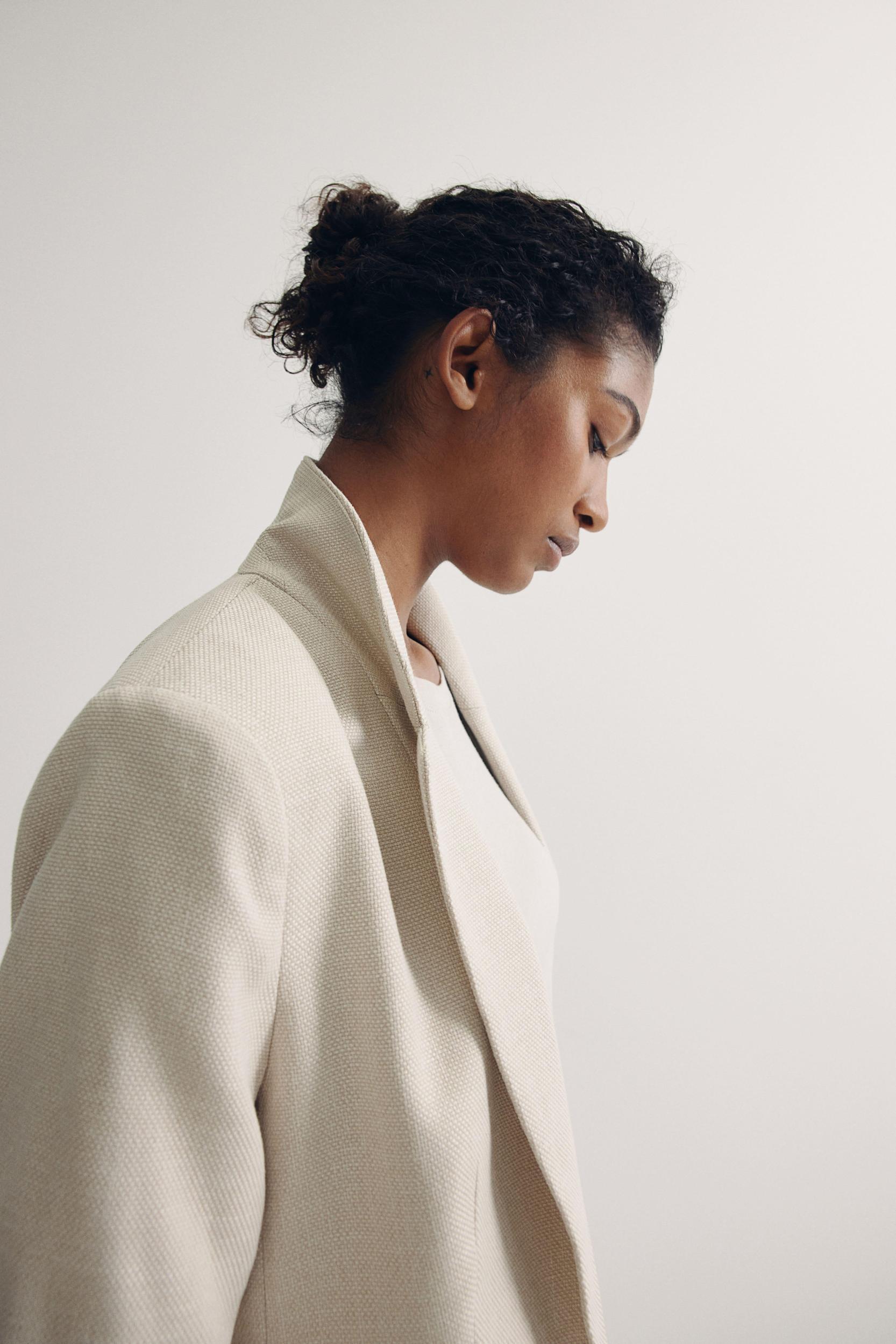 Gathered-sleeve Jacket Product Image