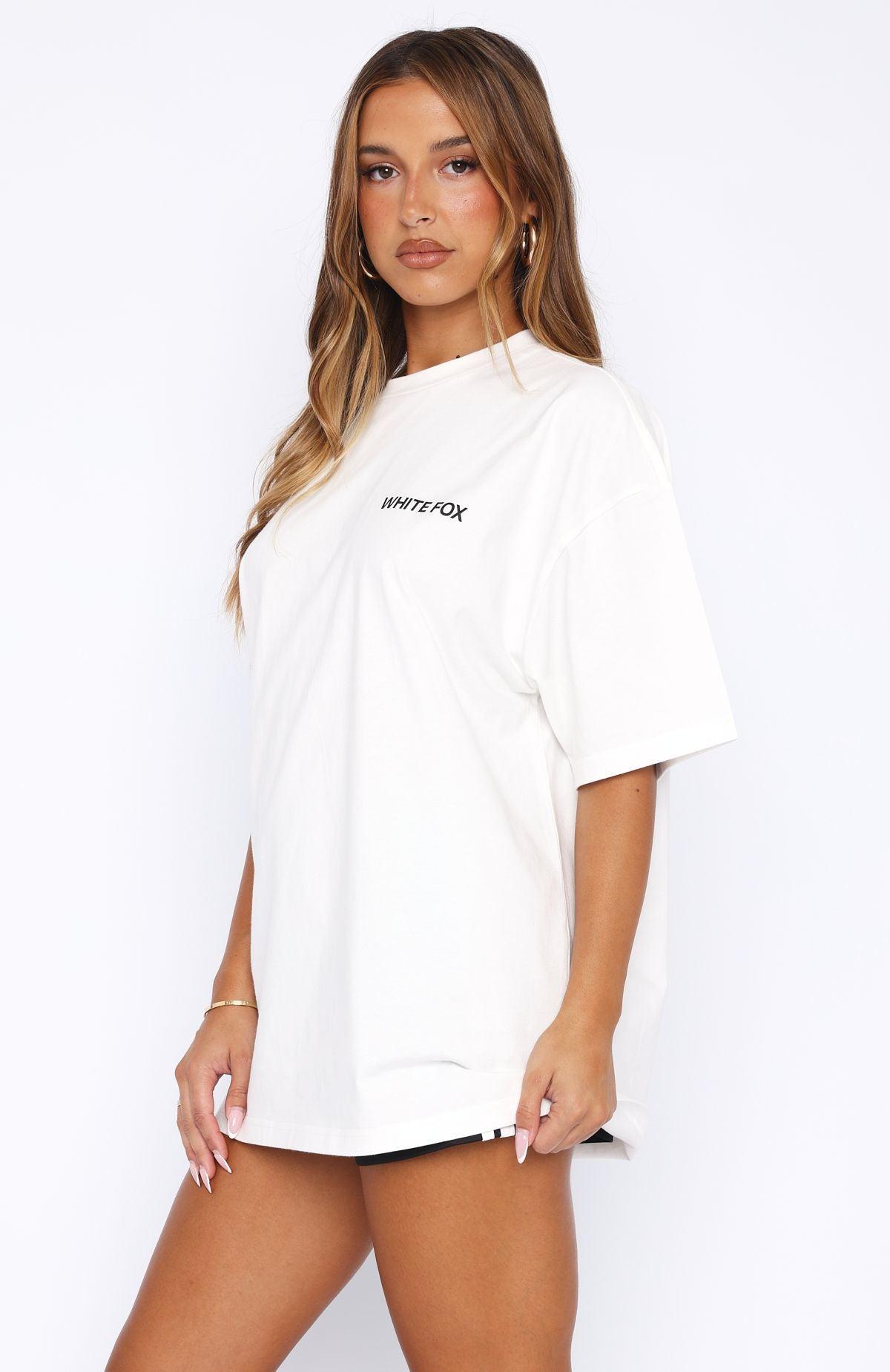 Core Classic Oversized Tee White Product Image
