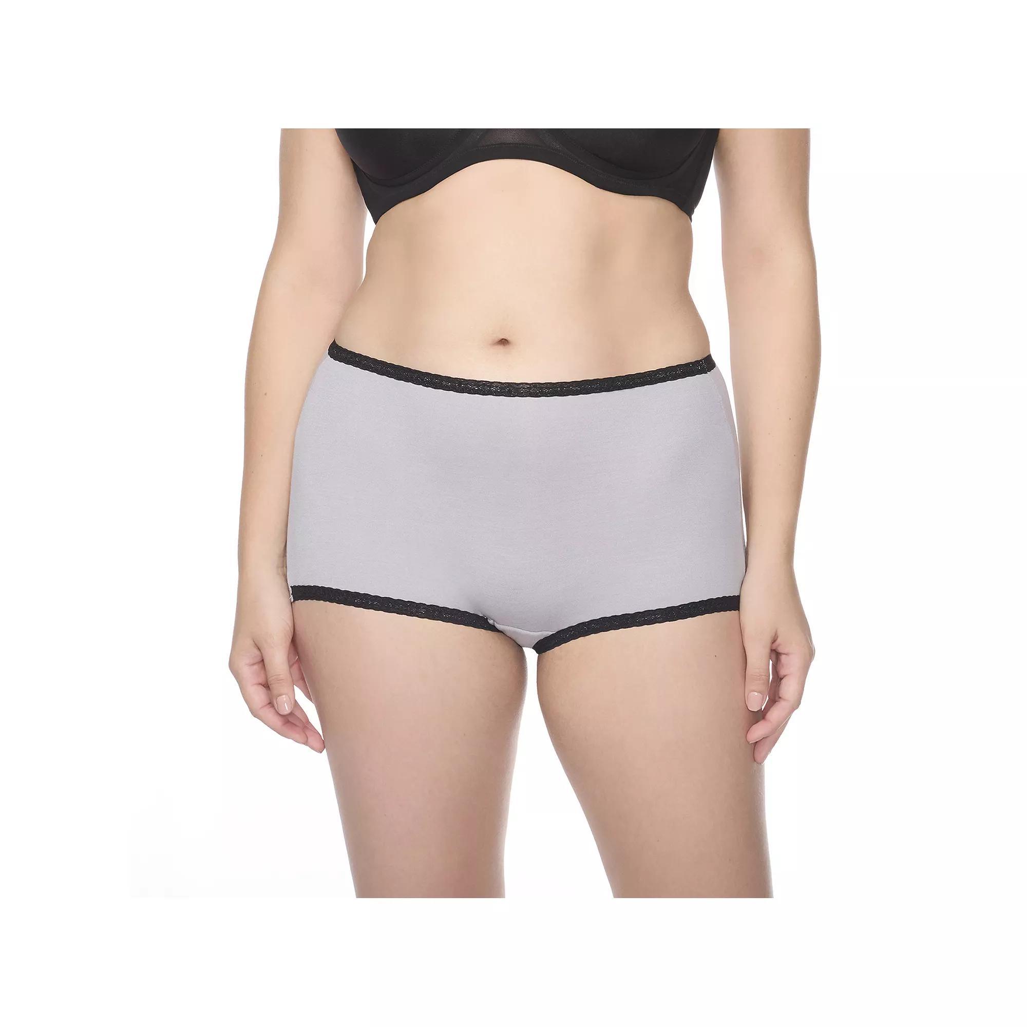 Womens Naomi and Nicole No Show, No Lines Boyshort Panty A226 Veiled Pink Product Image