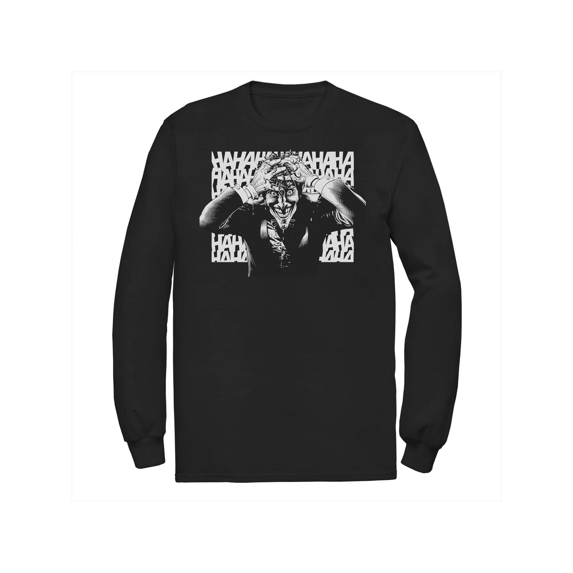 Men's DC Comics The Joker HAHAHA Tee, Size: Large, Black Product Image