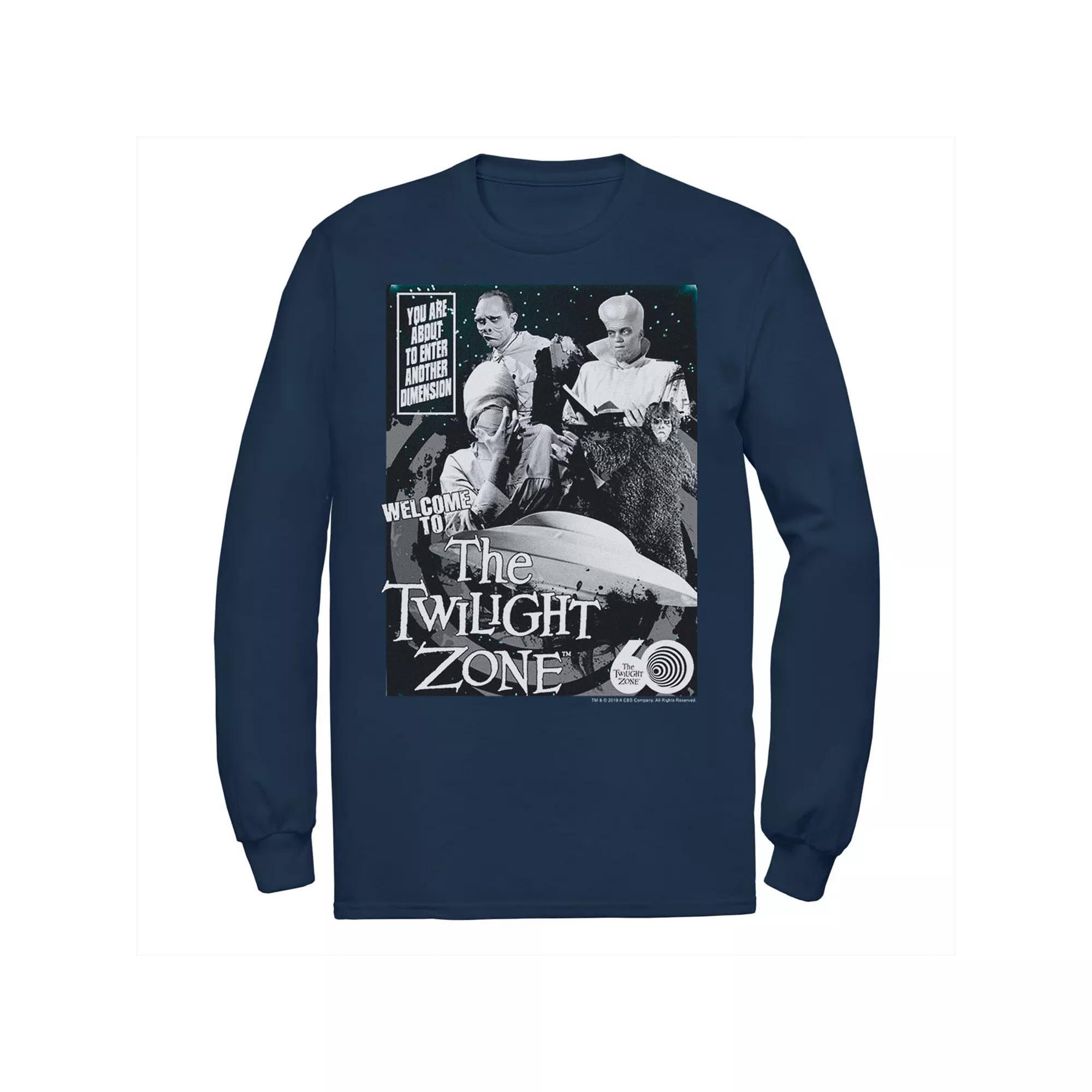 Men's CBS The Twilight Zone Comic 60th Tee, Size: XXL, Athletic Grey Product Image