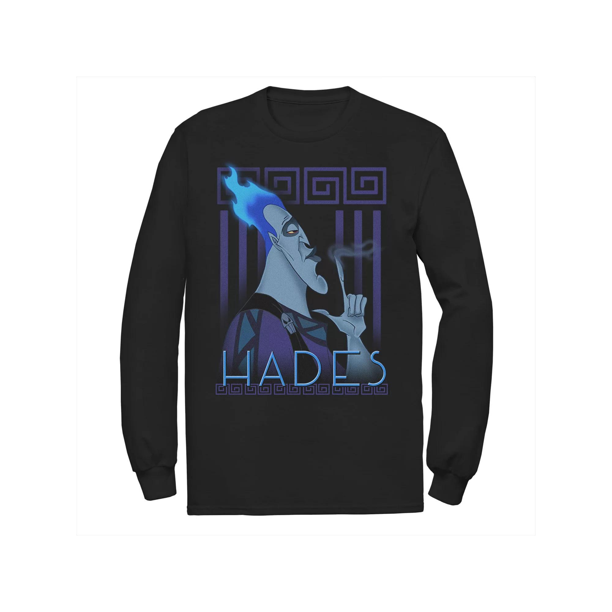 Disney's Hercules Hades Men's Geometric Portrait Tee, Boy's, Size: Small, Black Product Image
