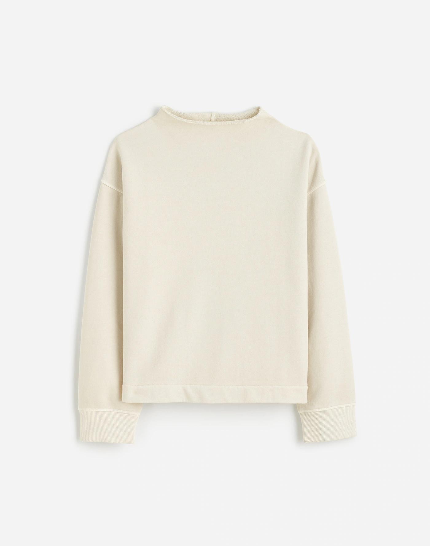 Long-Sleeve Funnel-Neck Sweatshirt Product Image