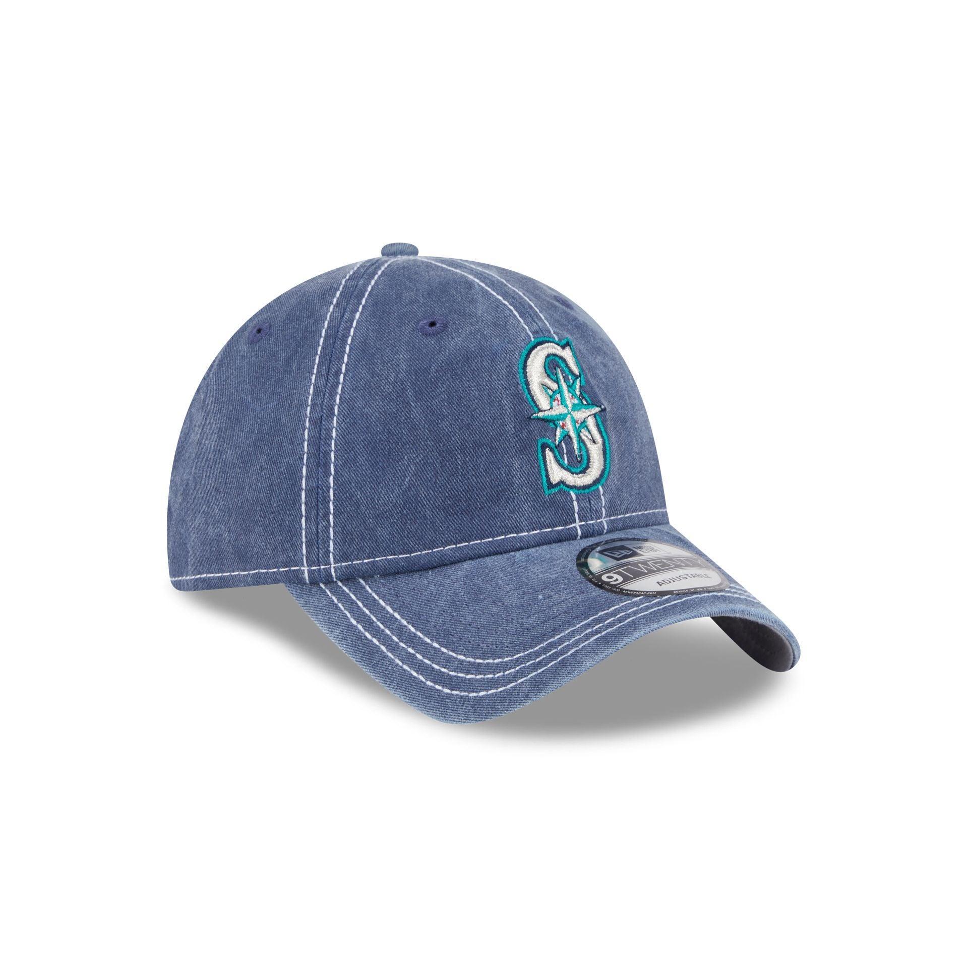 Seattle Mariners Washed Contrast 9TWENTY Adjustable Hat Male Product Image