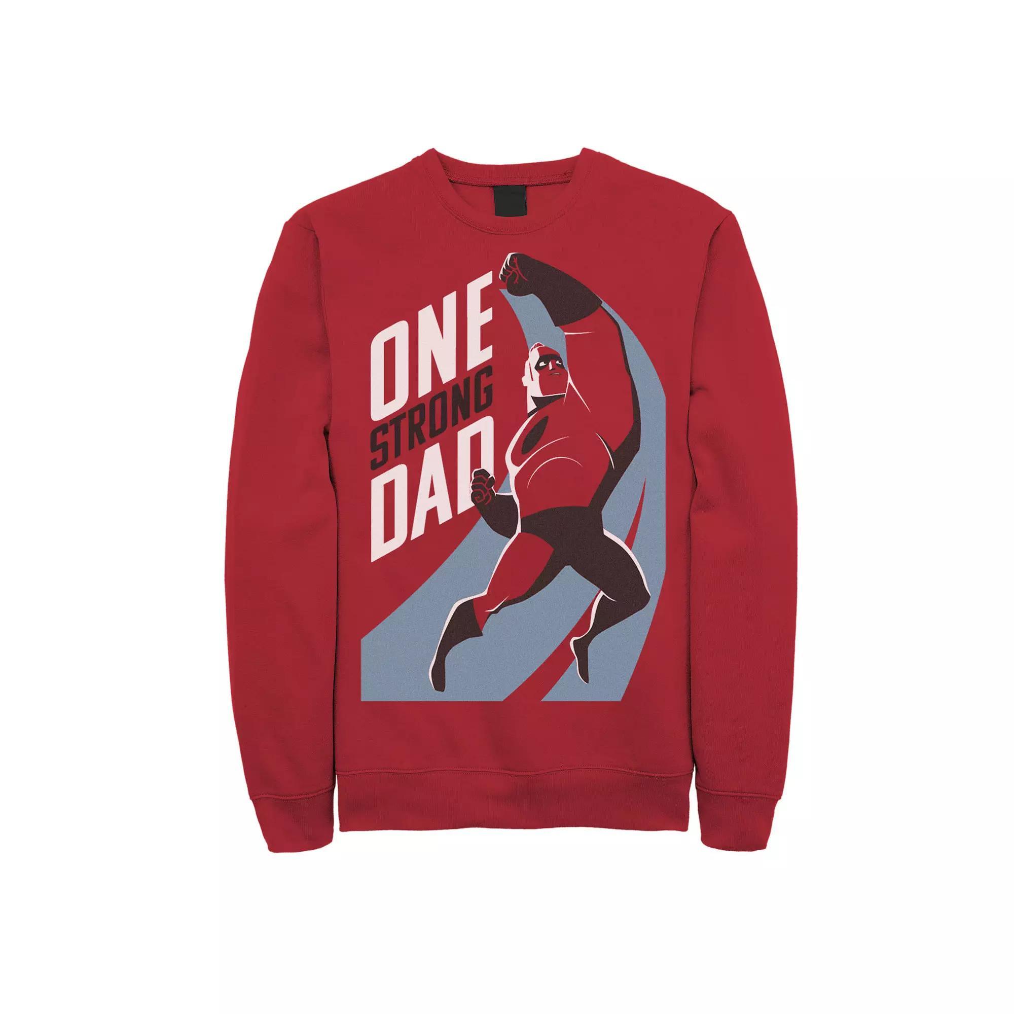 Disney / Pixar's The Incredibles 2 Men's One Strong Dad Sweatshirt, Size: XL Product Image