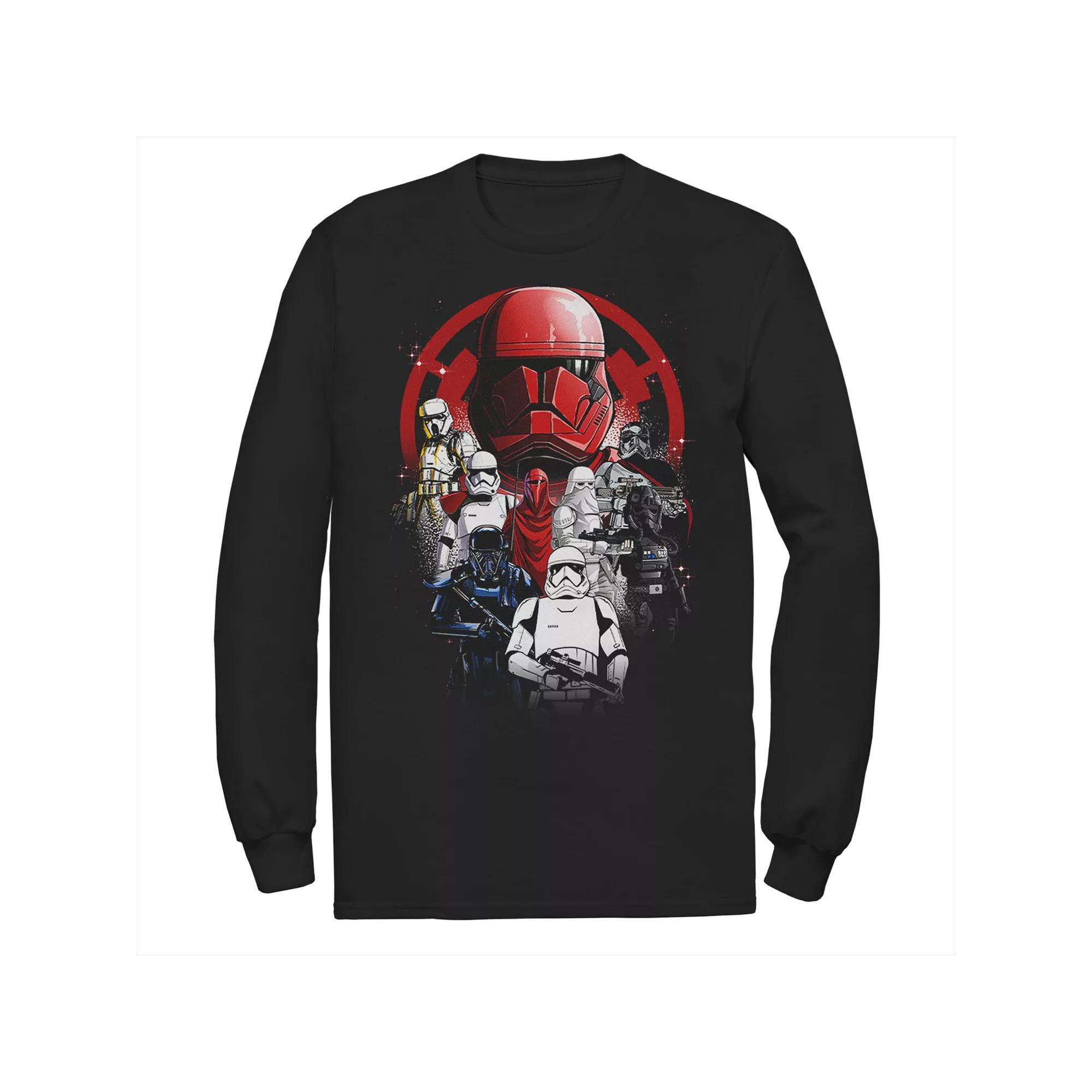 Mens Star Wars Storm Trooper Group Shot Splatter Poster Tee Product Image