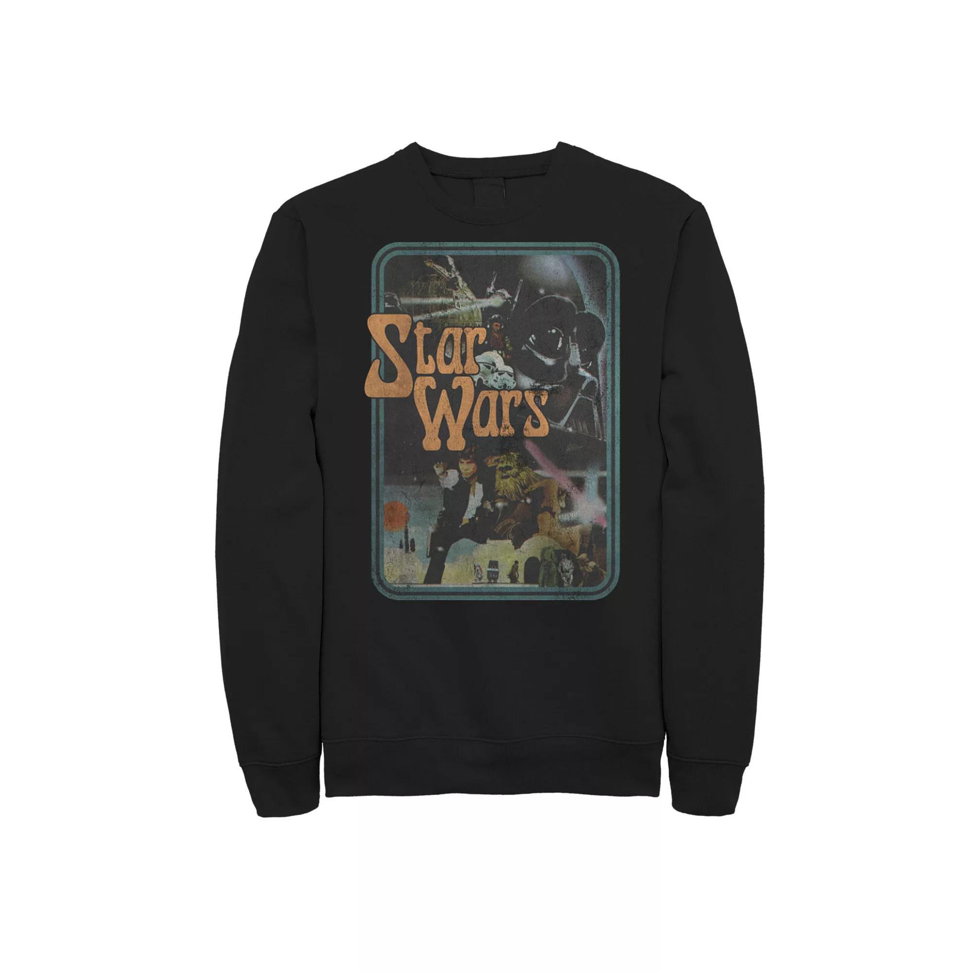 Men's Star Wars Darth Vader Number One Father Sweatshirt, Size: XL, Black Product Image