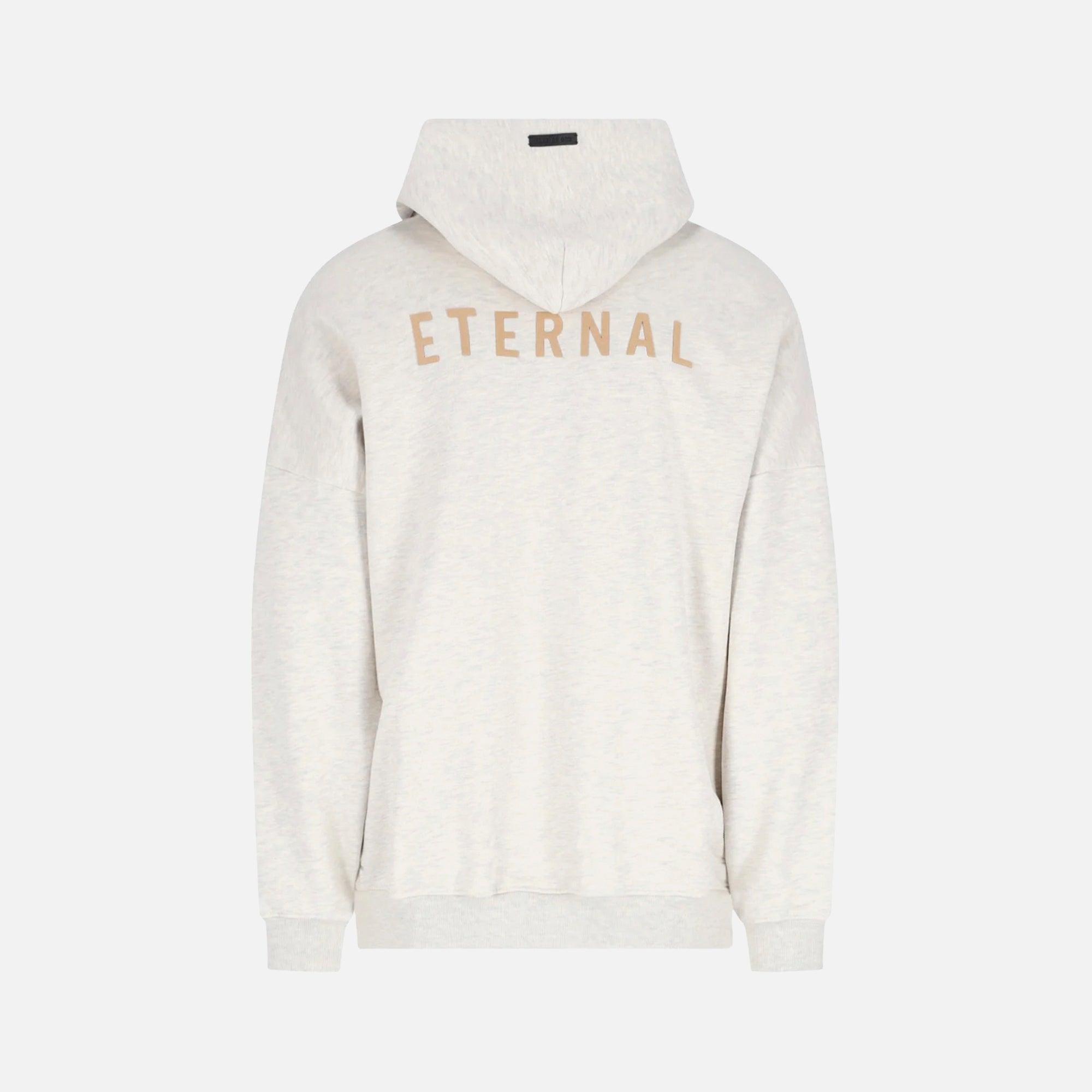 Fear of God Eternal Fleece Hoodie Warm - Heather Grey Male Product Image