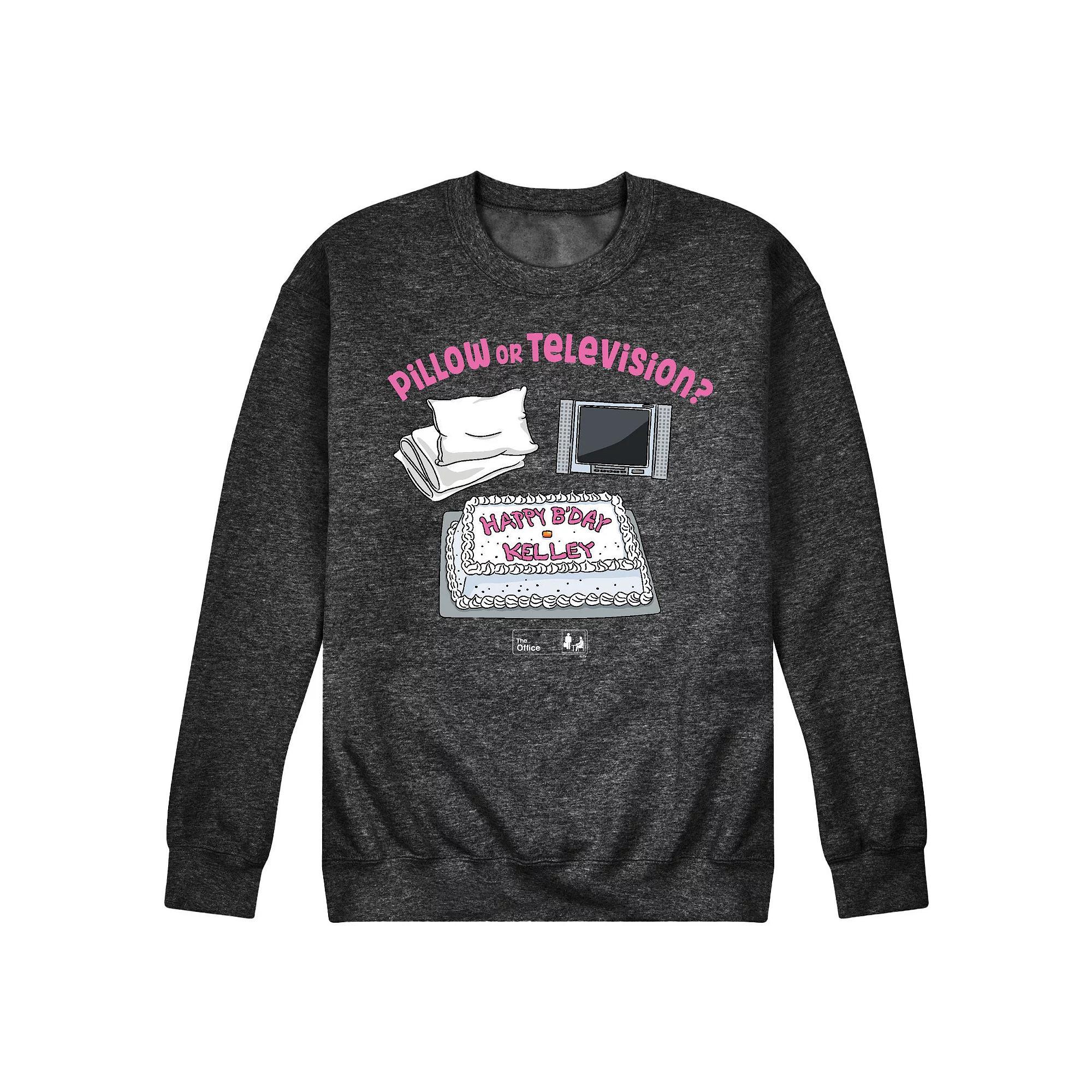 Mens The Office Pillow Or Television Sweatshirt Product Image