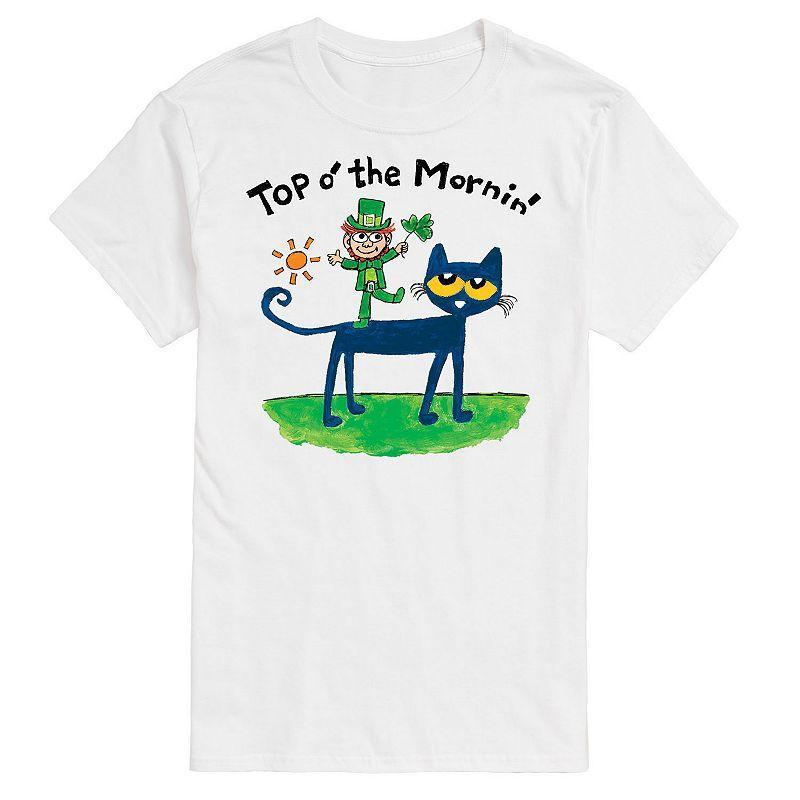 Big & Tall Pete The Cat Top O The Mornin Tee, Mens Product Image