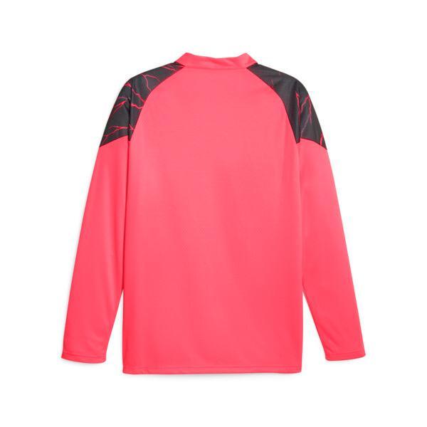 PUMA Manchester City Soccer Men's Quarter-zip in Dark Blue Product Image