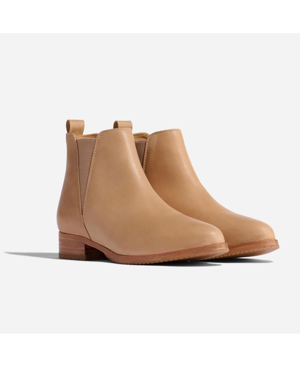 Nisolo Eva Everyday Chelsea Boot (Almond) Women's Boots Product Image