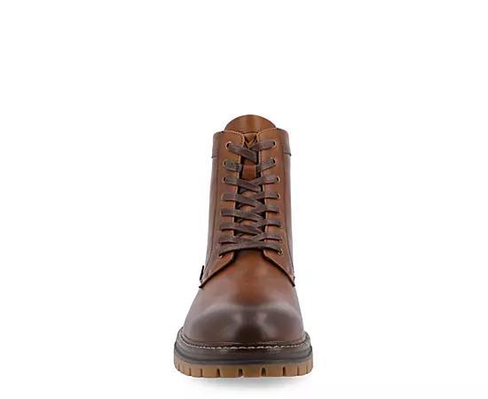 VANCE Denver Tru Comfort Foam Men's Ankle Boots, Size: 10.5, Brown Product Image
