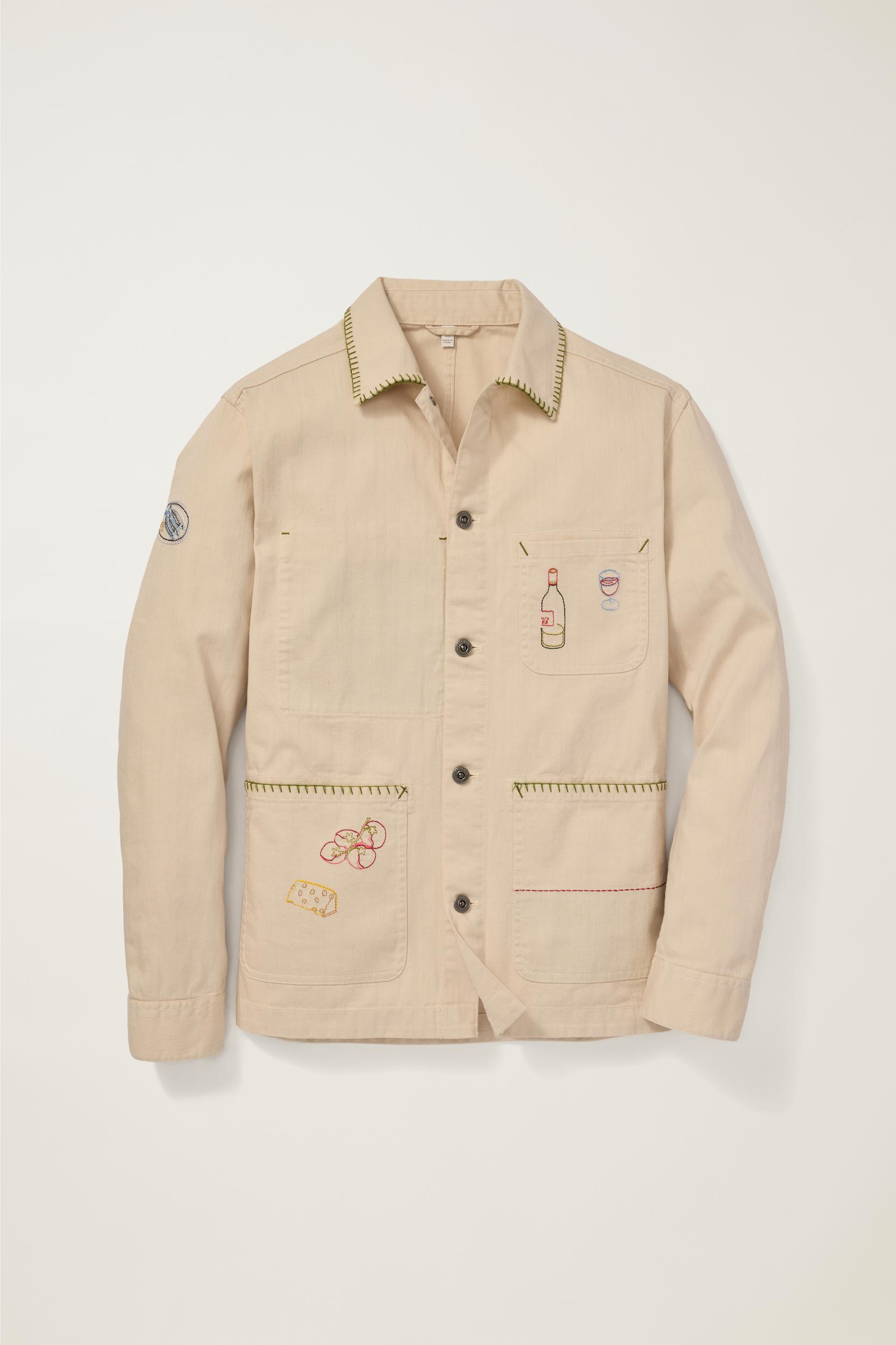 Embroidered Beau Chore Jacket Product Image