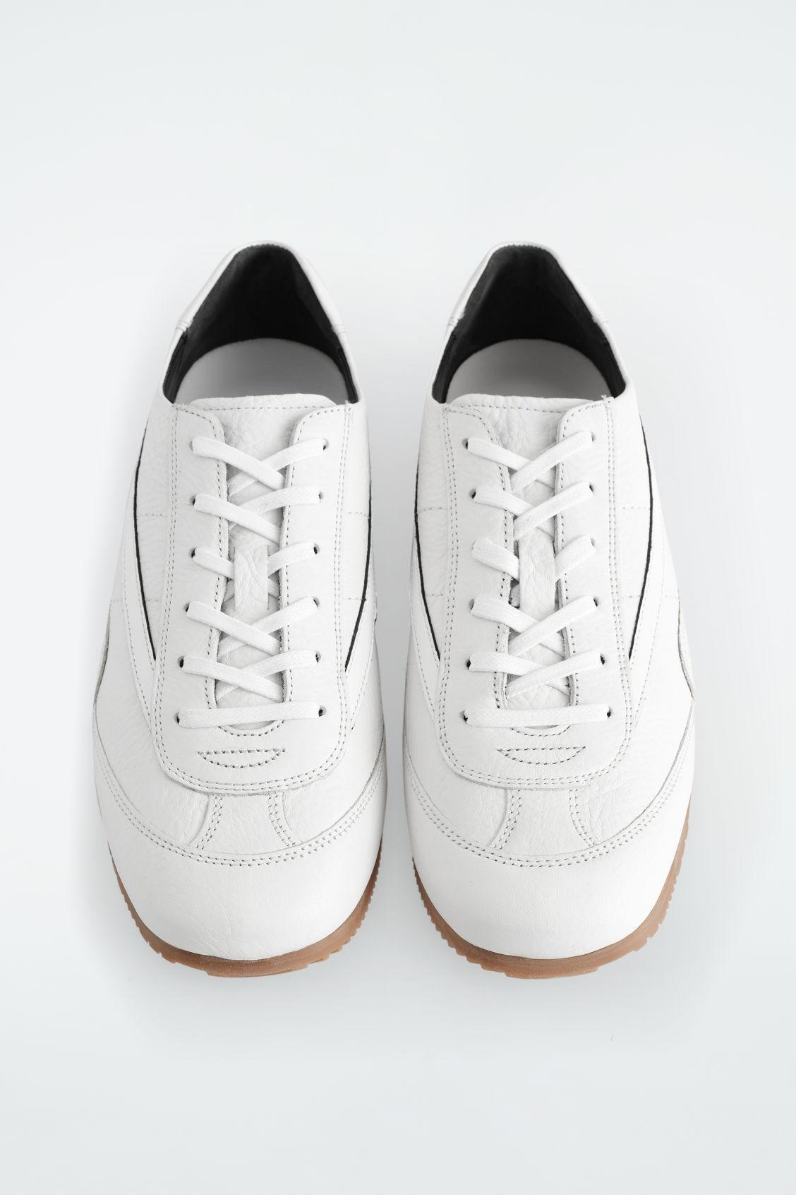 MINIMAL LEATHER SNEAKERS Product Image
