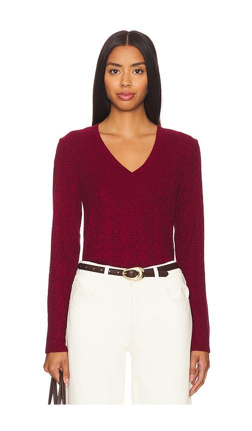 V Neck Long Sleeve Bobi Product Image