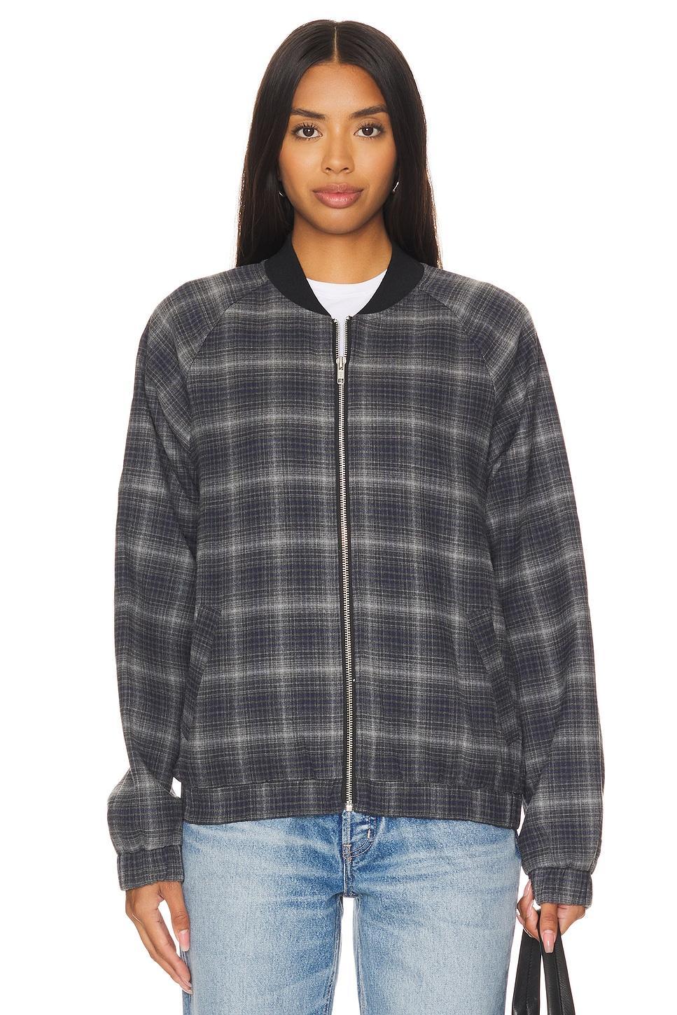 Plaid Bomber Jacket WAO Product Image