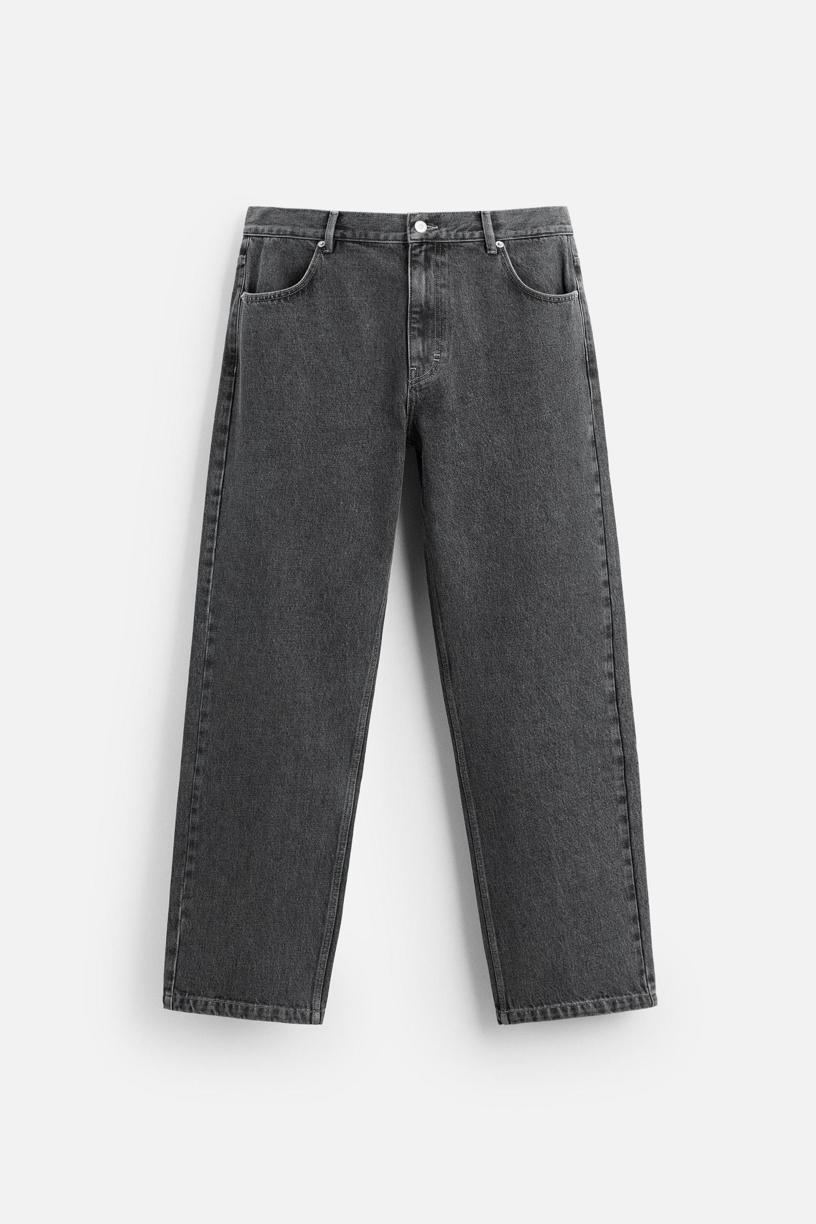 STRAIGHT FIT RELAXED JEANS Product Image