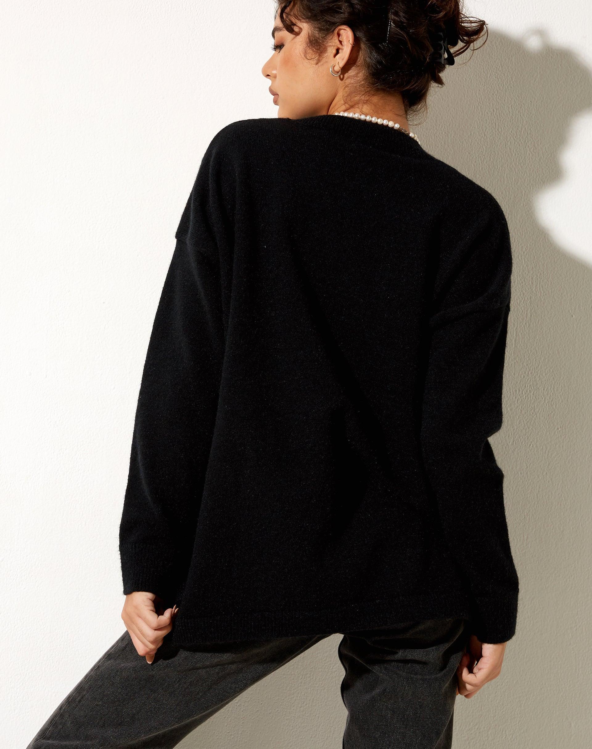 Lulees Jumper in Magic Black Product Image