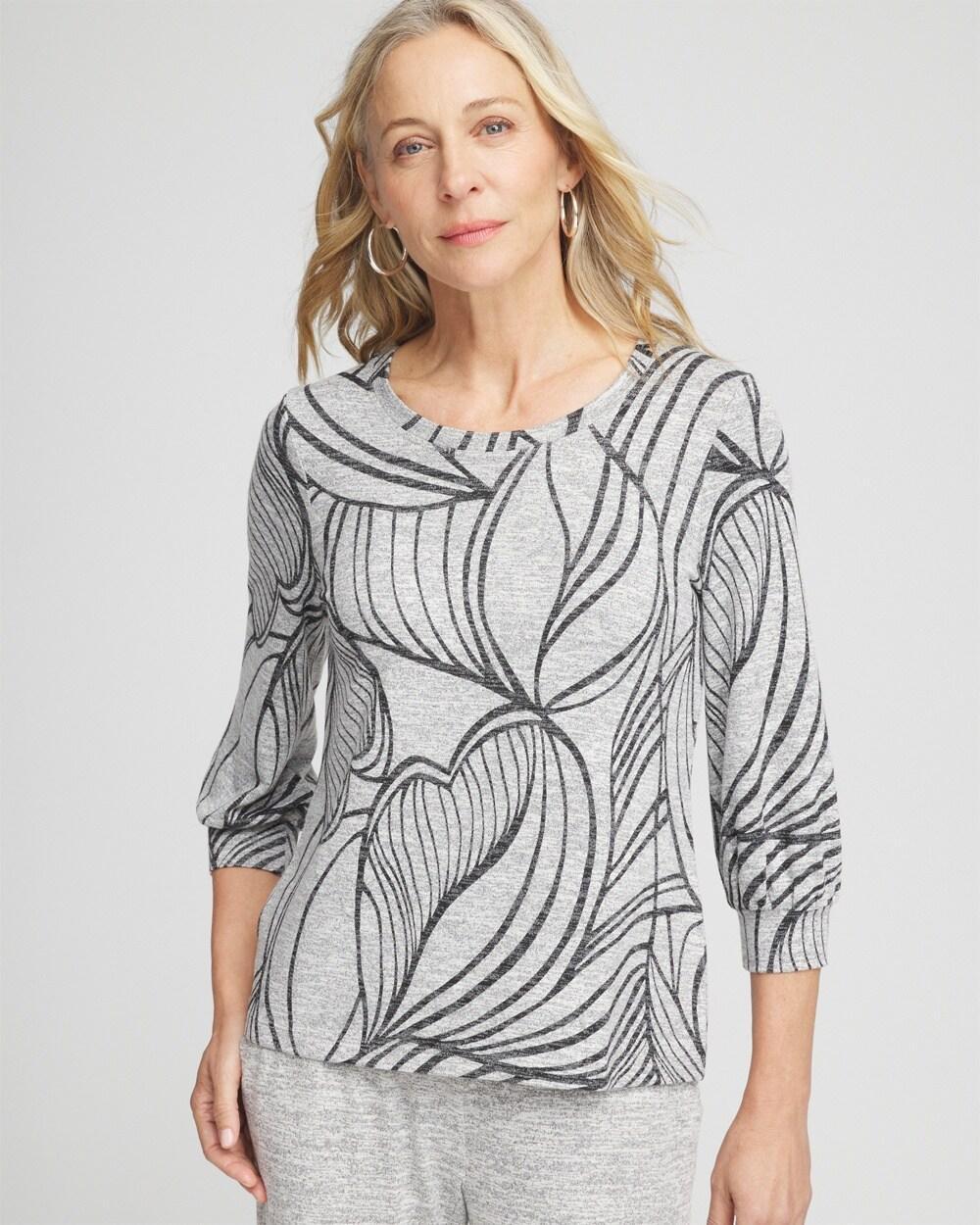 Zenergy® Soft Essentials 3/4 Sleeve Top Product Image