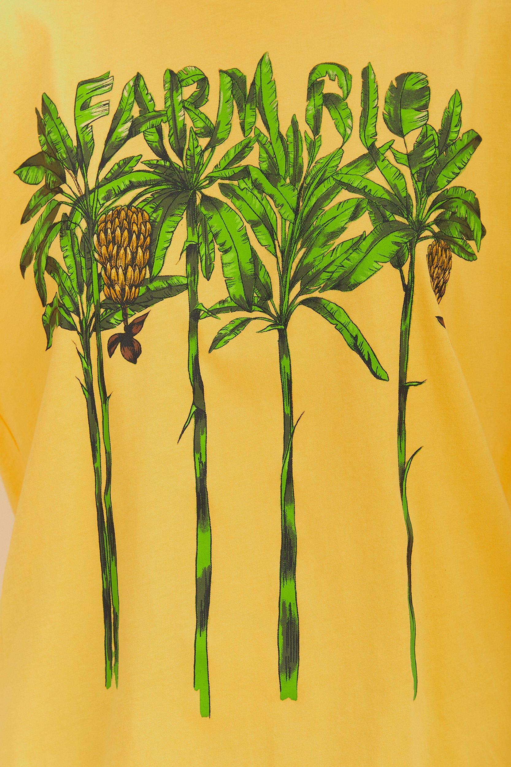 Yellow Farm Rio Organic Cotton T-Shirt, YELLOW / L Product Image