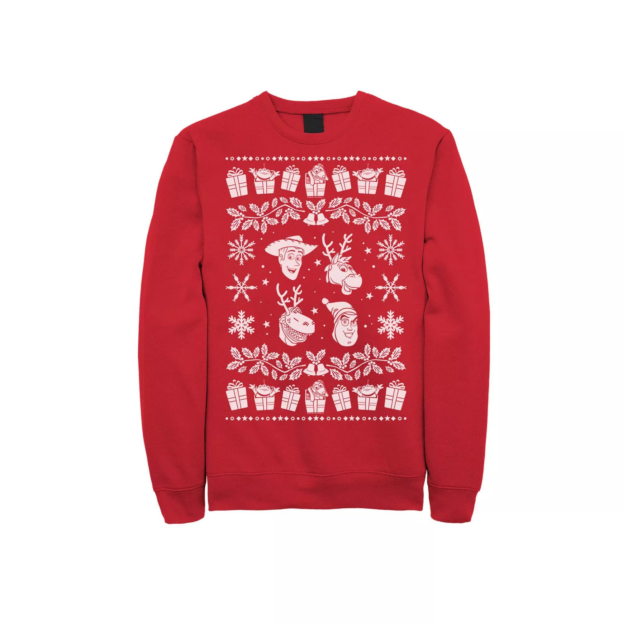Disney / Pixars Toy Story Mens Ugly Holiday Sweater Sweatshirt Product Image