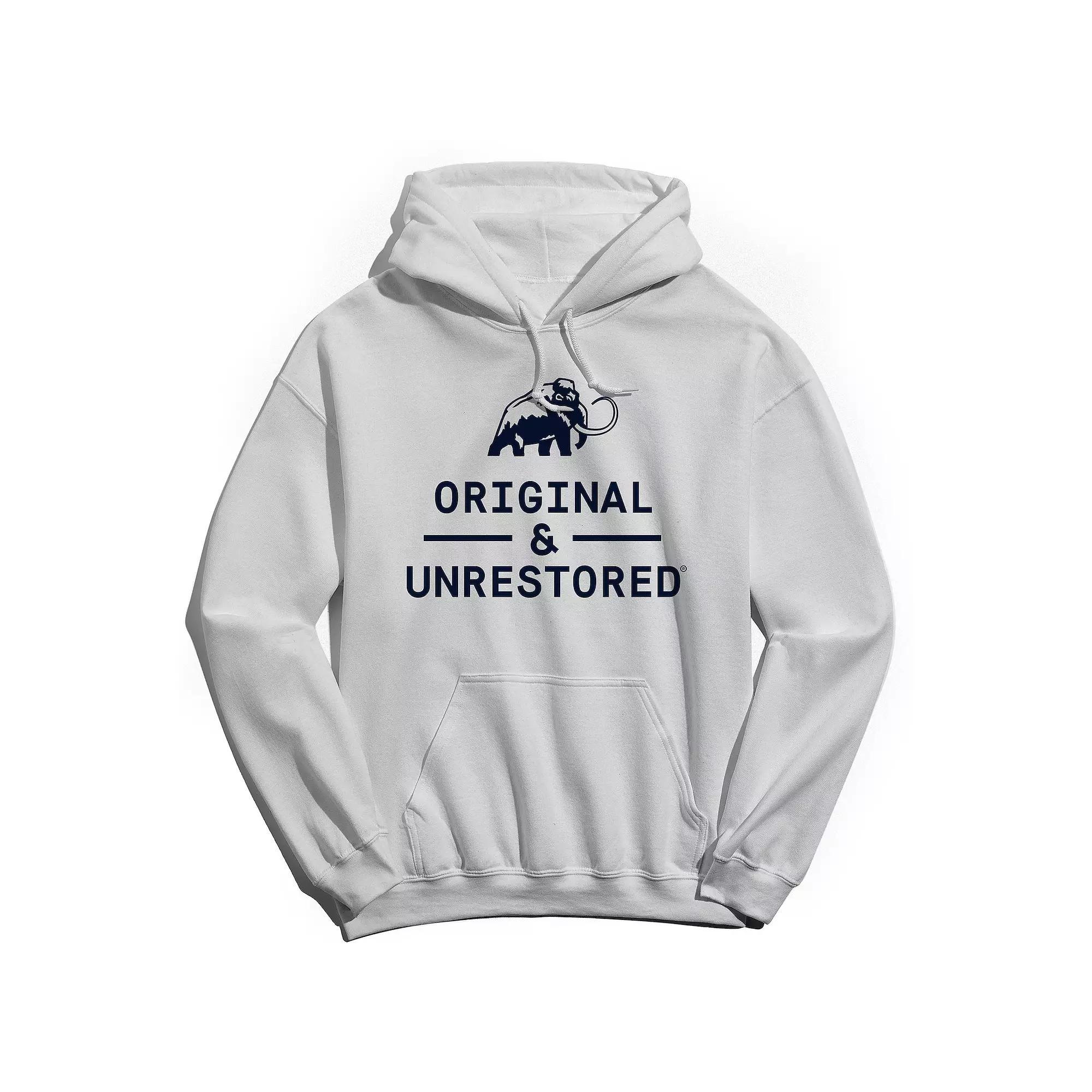 Men's Original & Unrestored Lock Up Graphic Hoodie, Size: XL, White Product Image