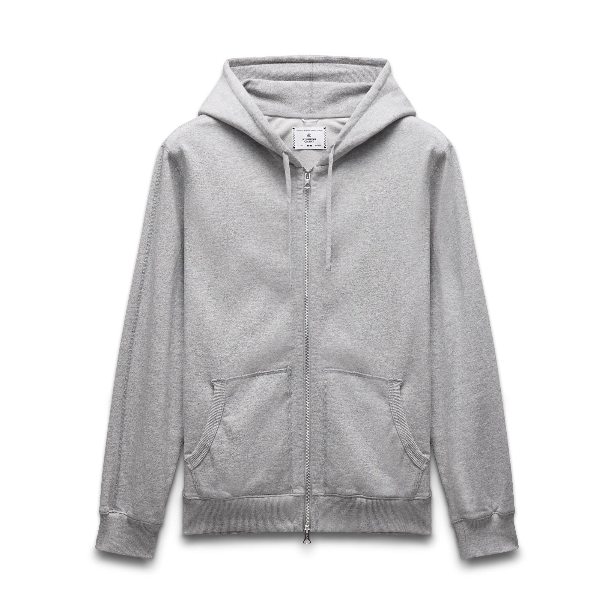 Midweight Terry Half Zip Standard Hoodie Male Product Image