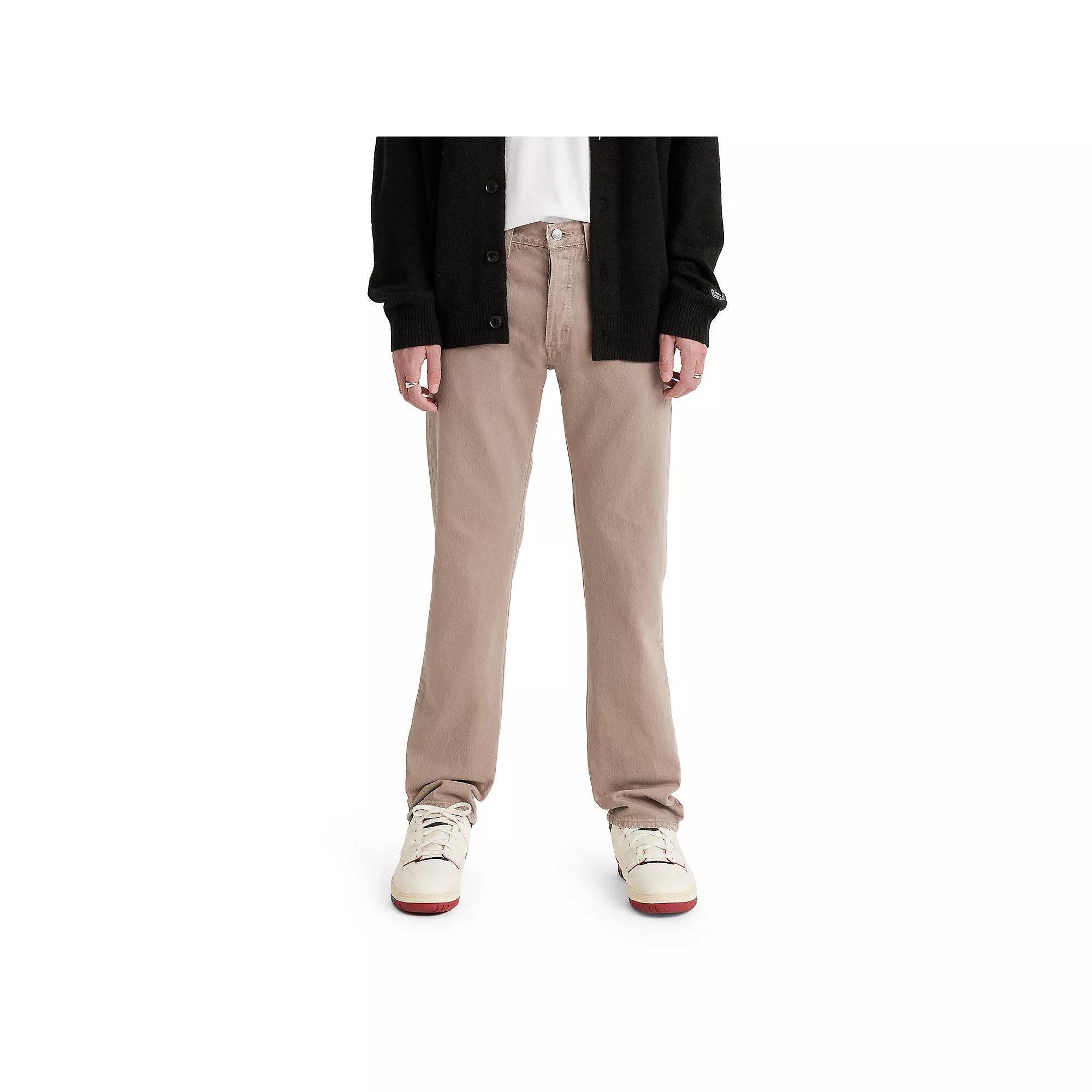 Men's Levi's® 501™ Original Fit Jeans, Size: 32 X 32, All Beige Product Image