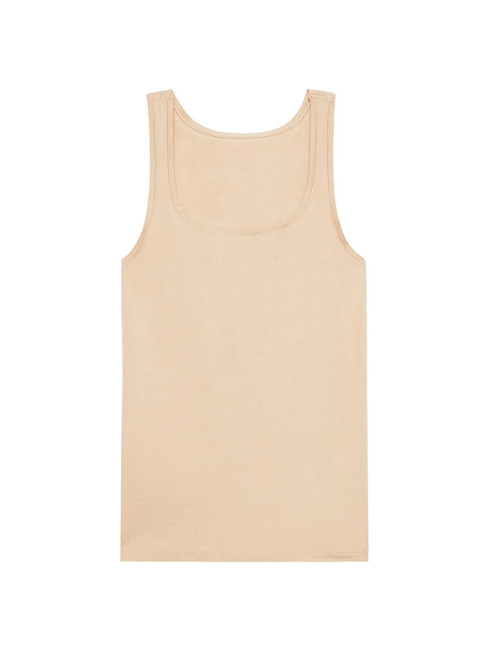 Wacoal Understated Square Neck Cotton Tank Product Image