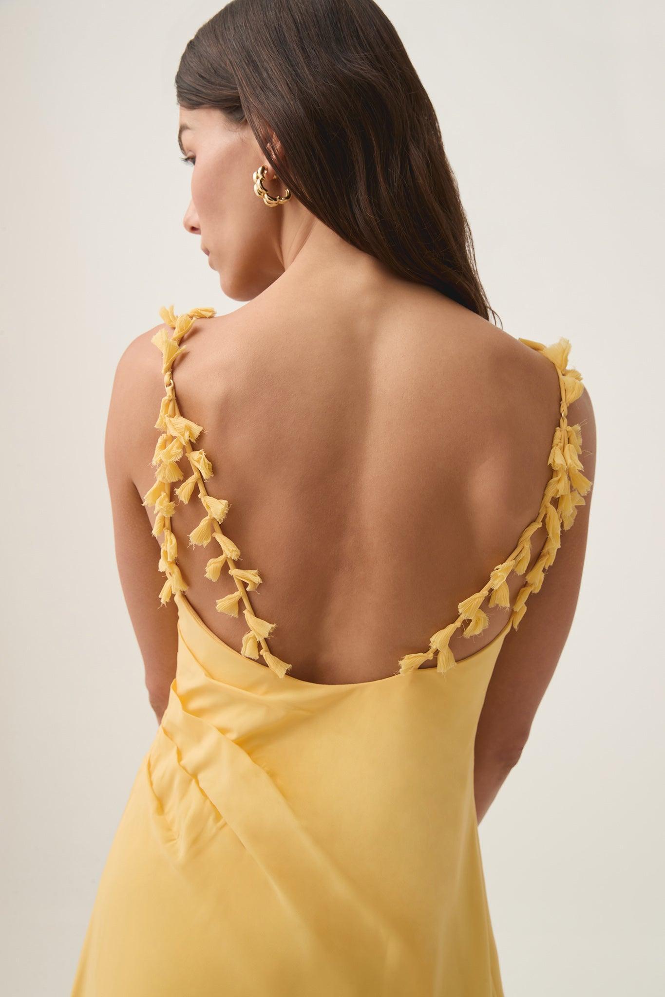 Telma Ruffle Mini Micro Dress Product Image